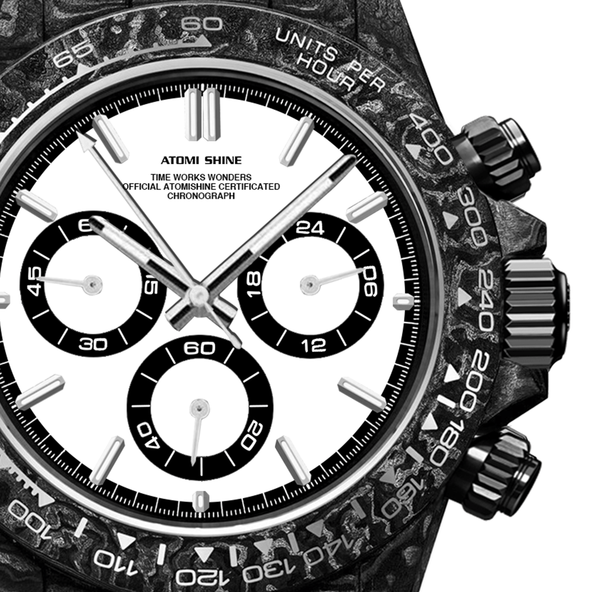 Velocirex Carbon Fiber Watch - ATOMI SHINE