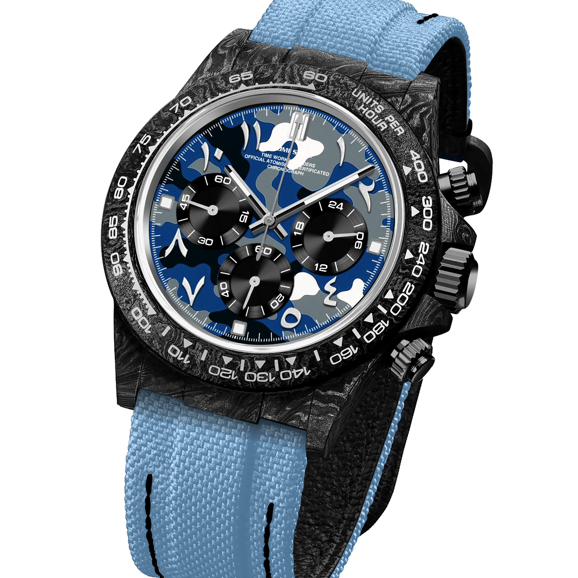 Velocirex Carbon Fiber Watch - ATOMI SHINE