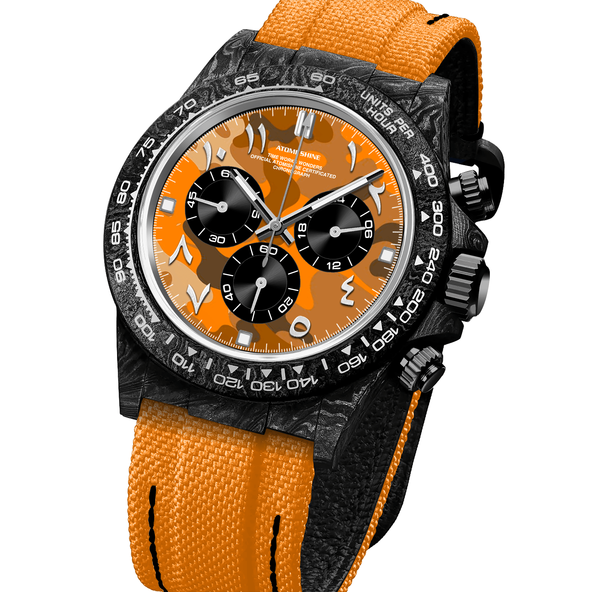 Velocirex Carbon Fiber Watch - ATOMI SHINE