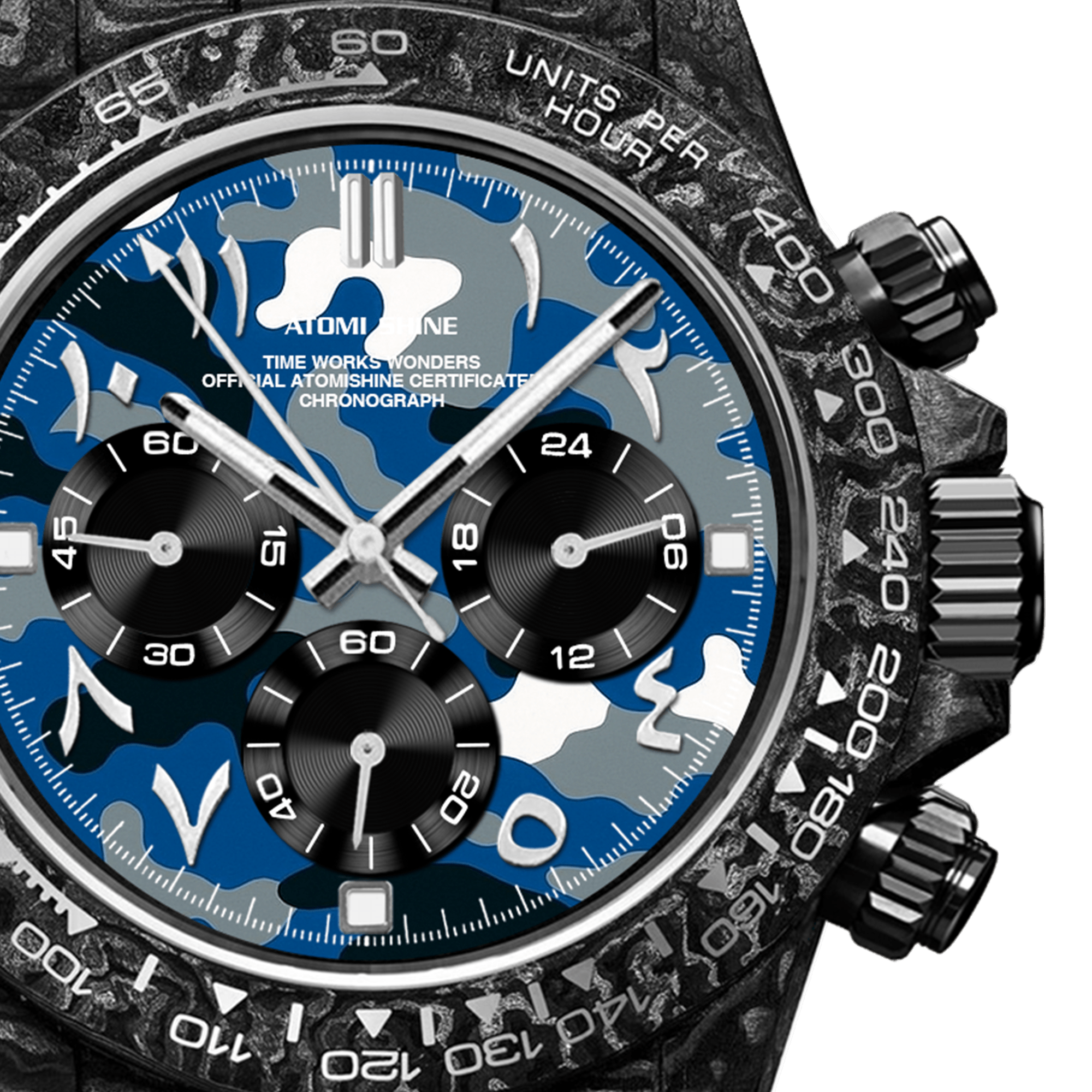 Velocirex Carbon Fiber Watch - ATOMI SHINE