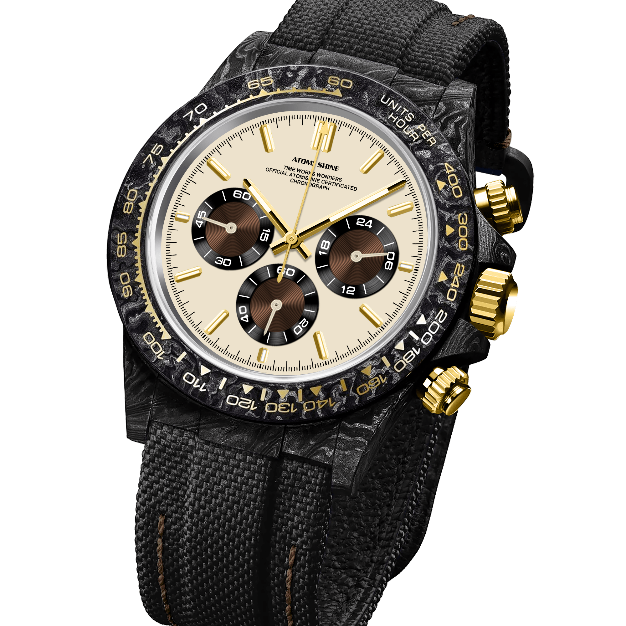 Velocirex Carbon Fiber Watch - ATOMI SHINE