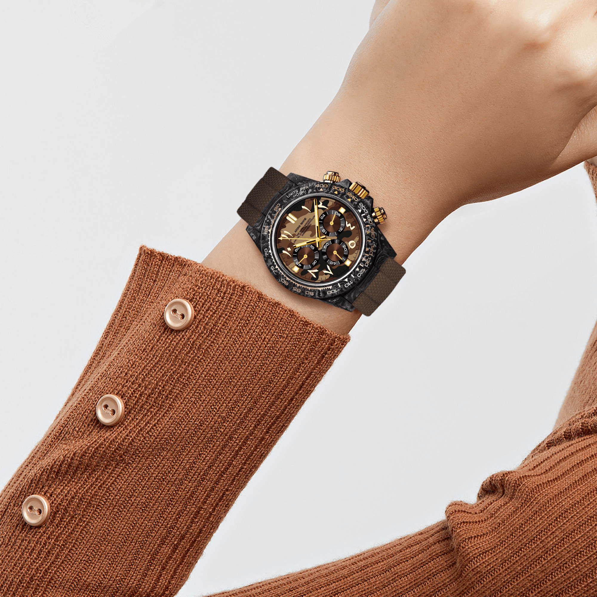 Velocirex Carbon Fiber Watch - ATOMI SHINE