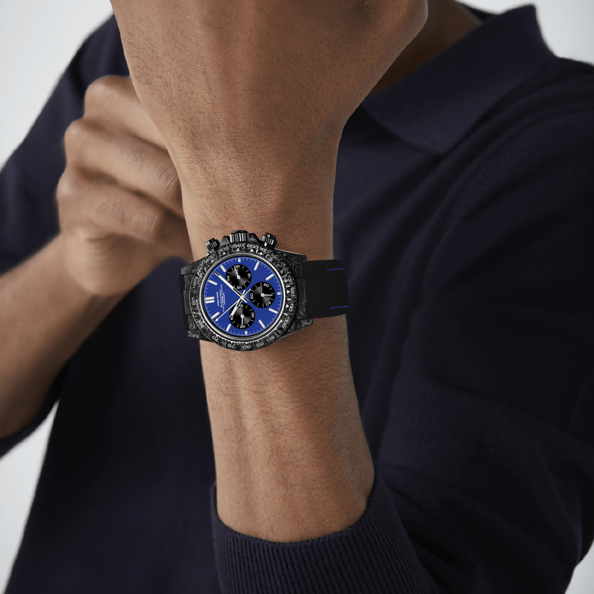 Velocirex Carbon Fiber Watch - ATOMI SHINE