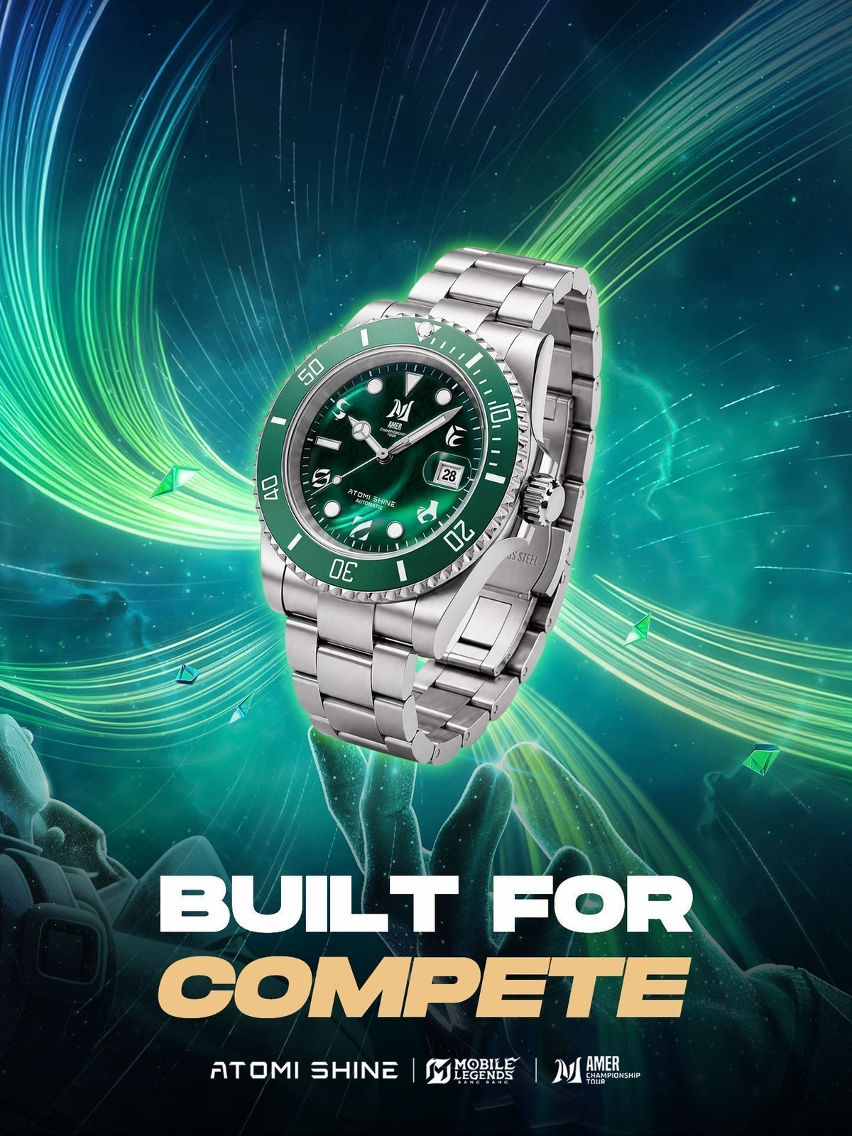 Official Collab: ATOMISHINE × MLBB MCT AMER Forges Real Mechanical Armor for the Land of Dawn