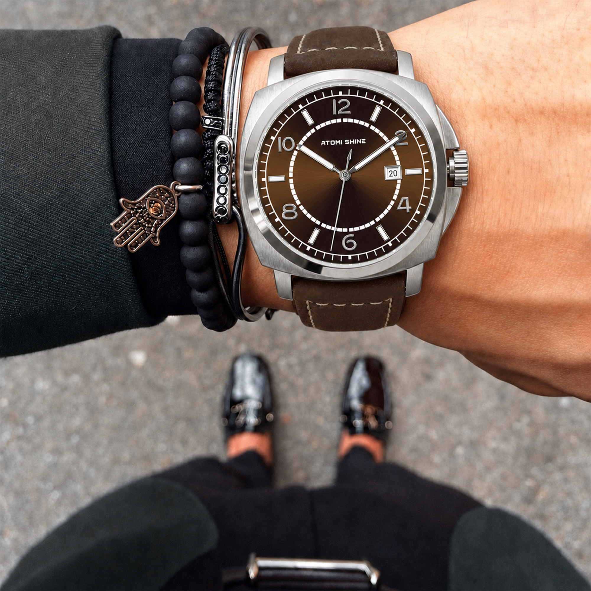 NOCTIS LEATHER WATCH