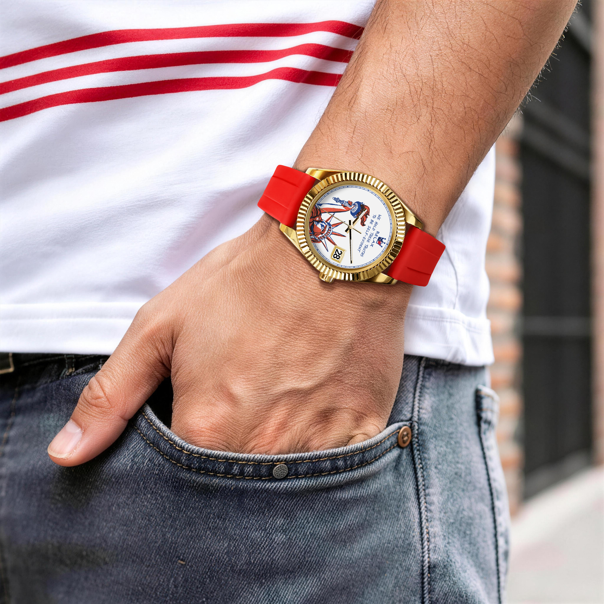 EONDATE MAXI FLUORO WATCH