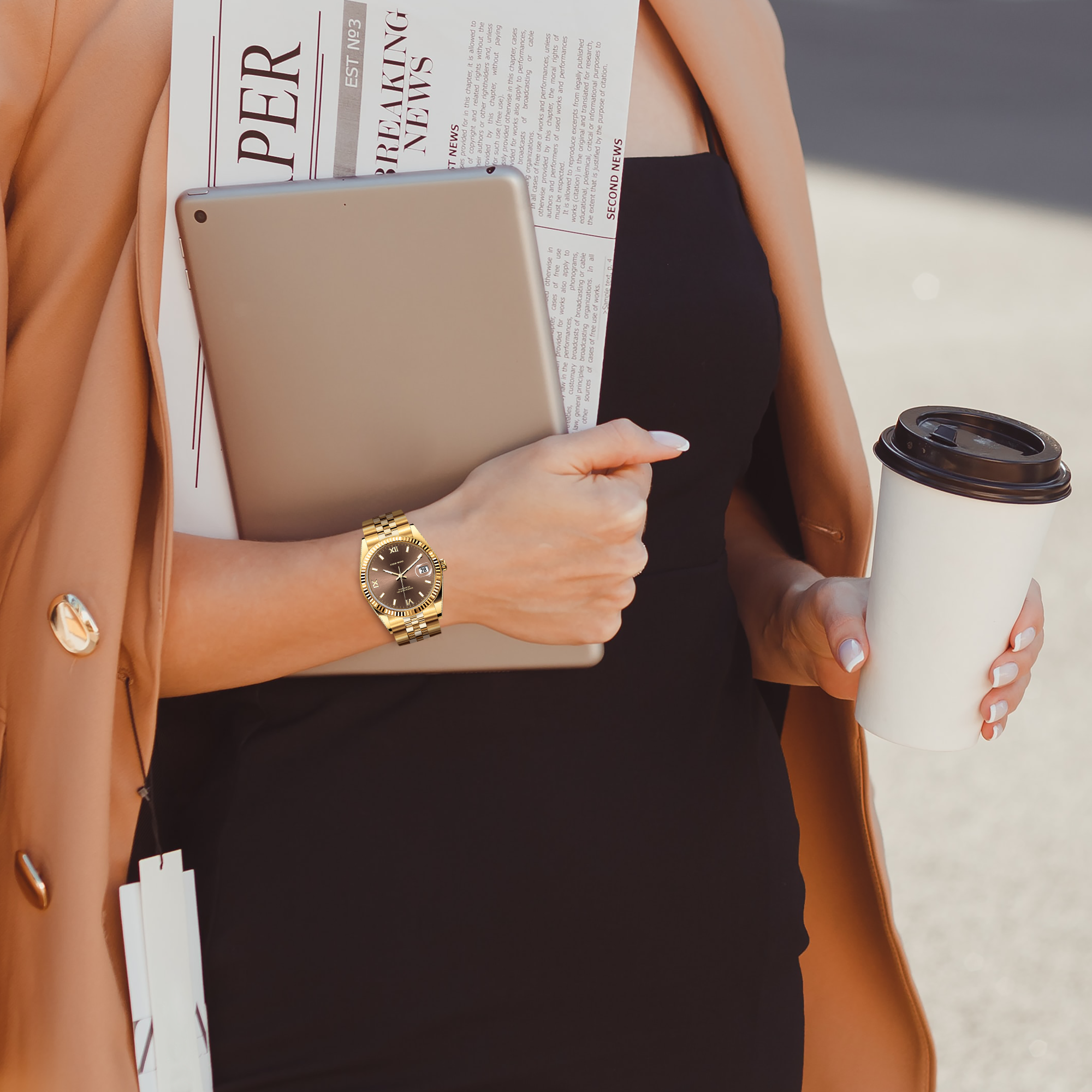 EONDATE KLASSISCHE UHR