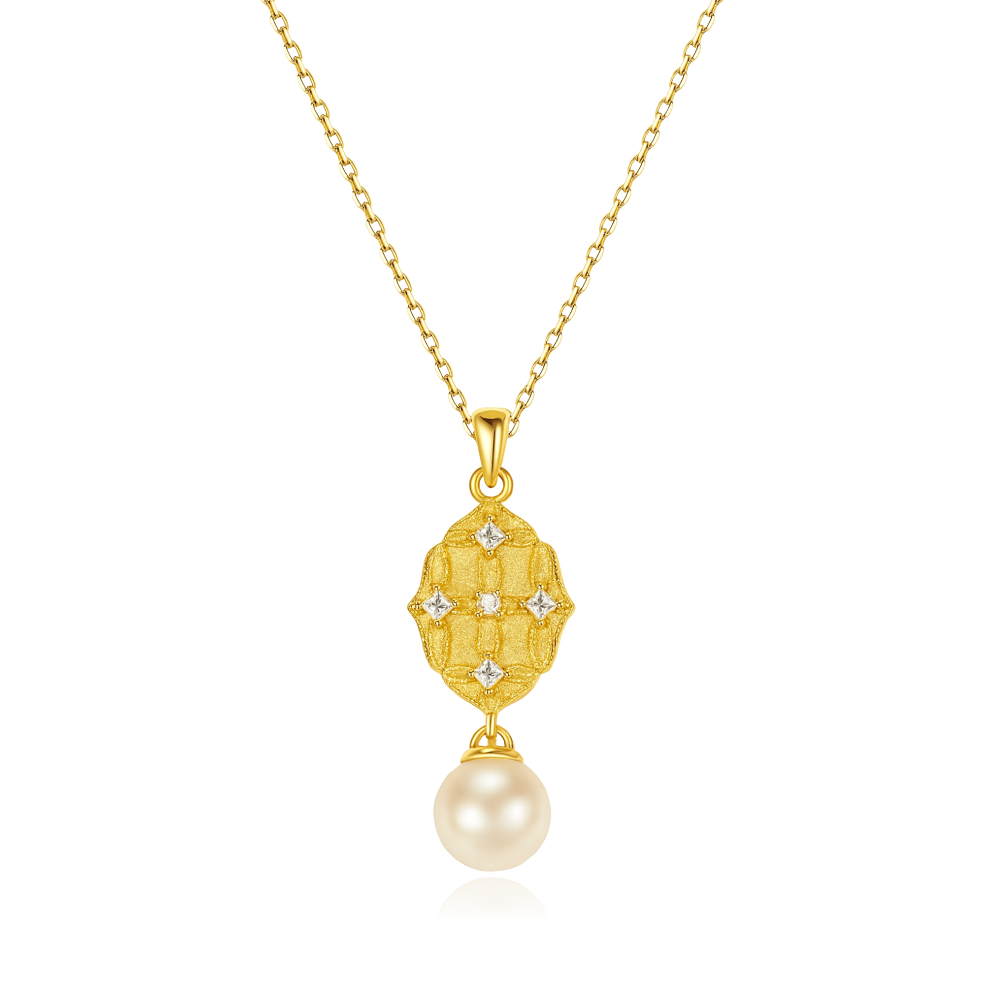 Collier perle Grâce éternelle
