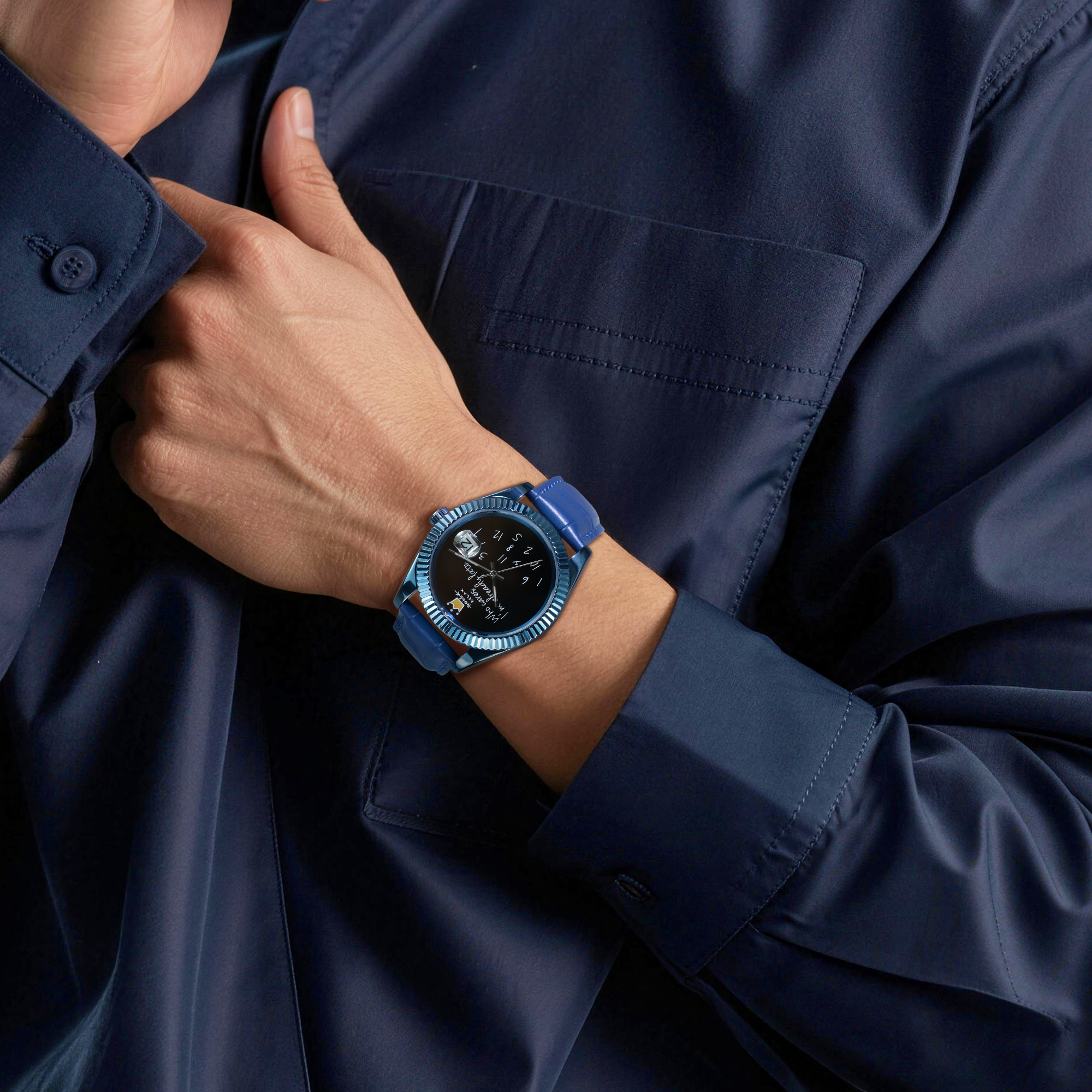 EONDATE MAXI CLASSIC LEDERUHR