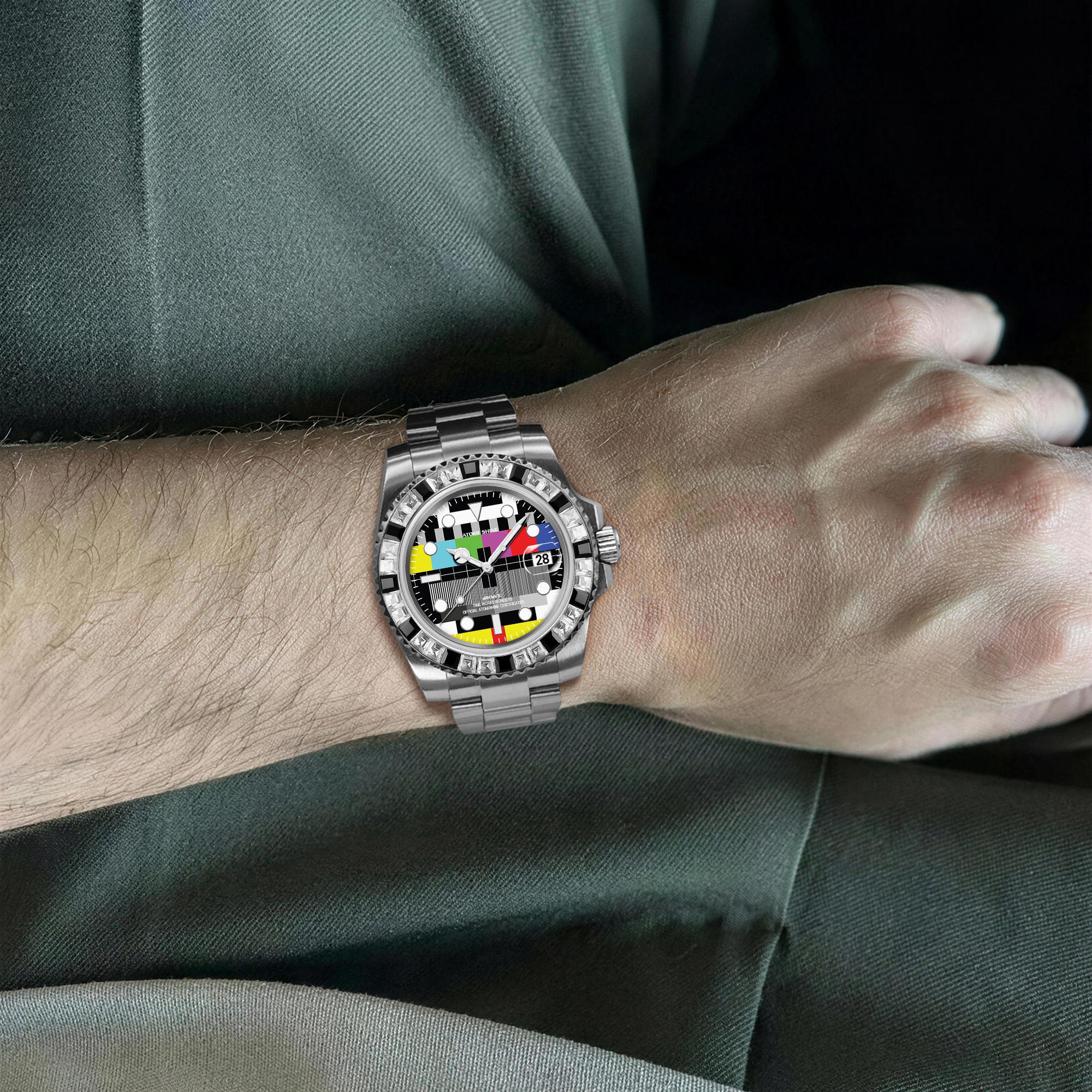 RELOJ DE PIEDRAS PRECIOSAS HYDROCORE