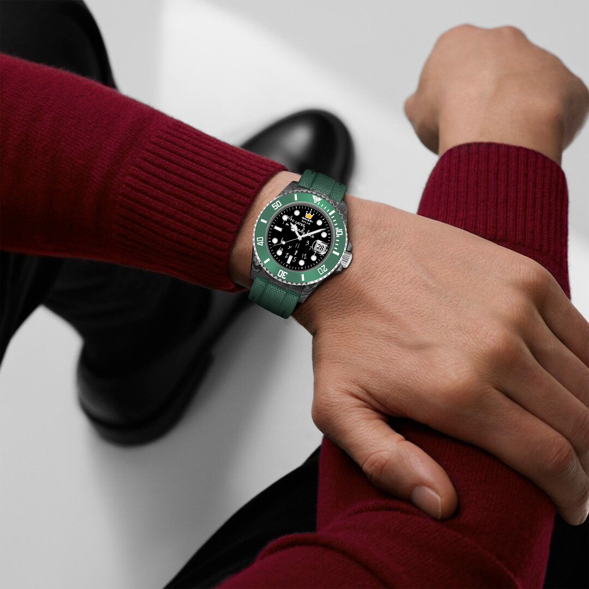 RELOJ DE FIBRA DE CARBONO HYDROCORE