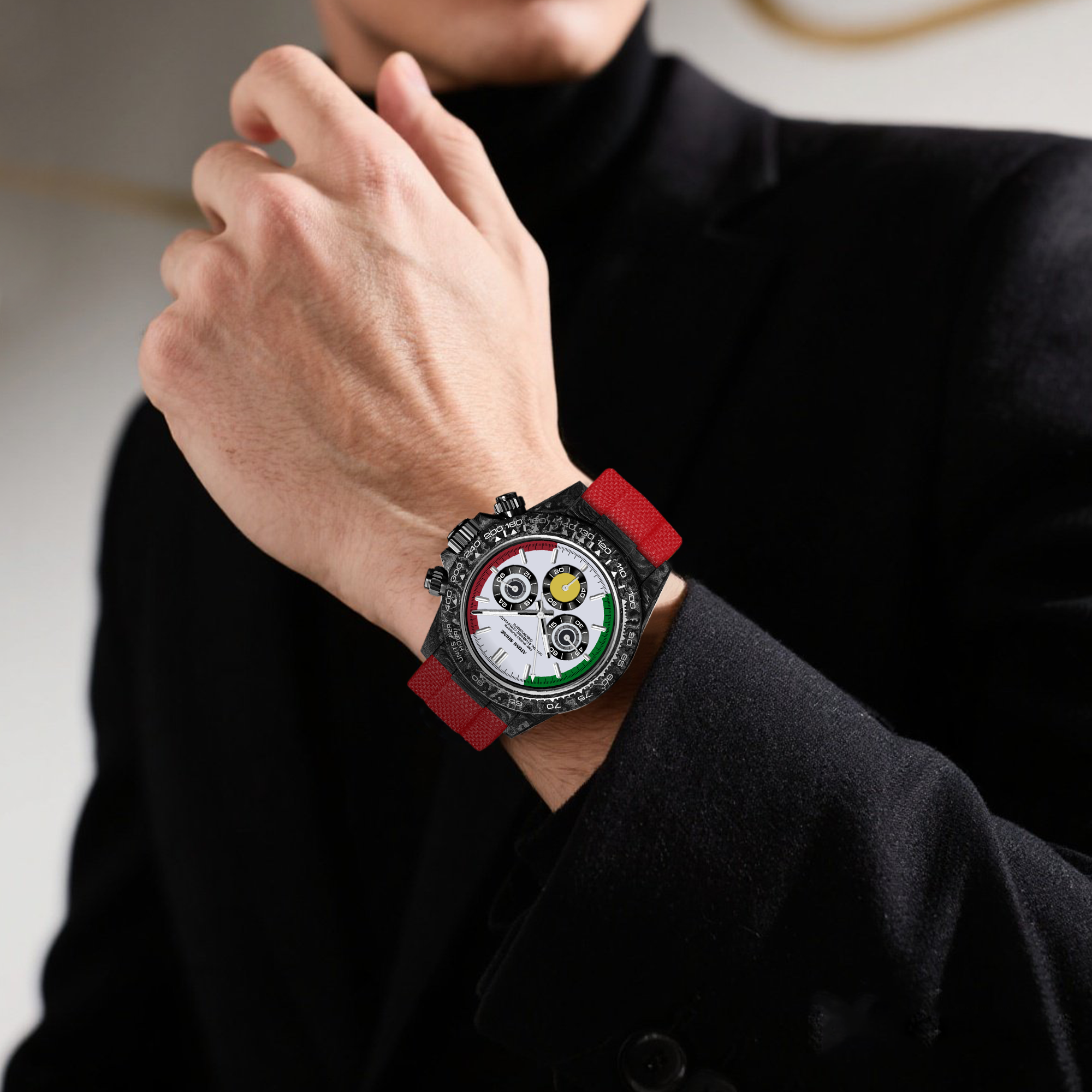 MONTRE VELOCIREX EN FIBRE DE CARBONE