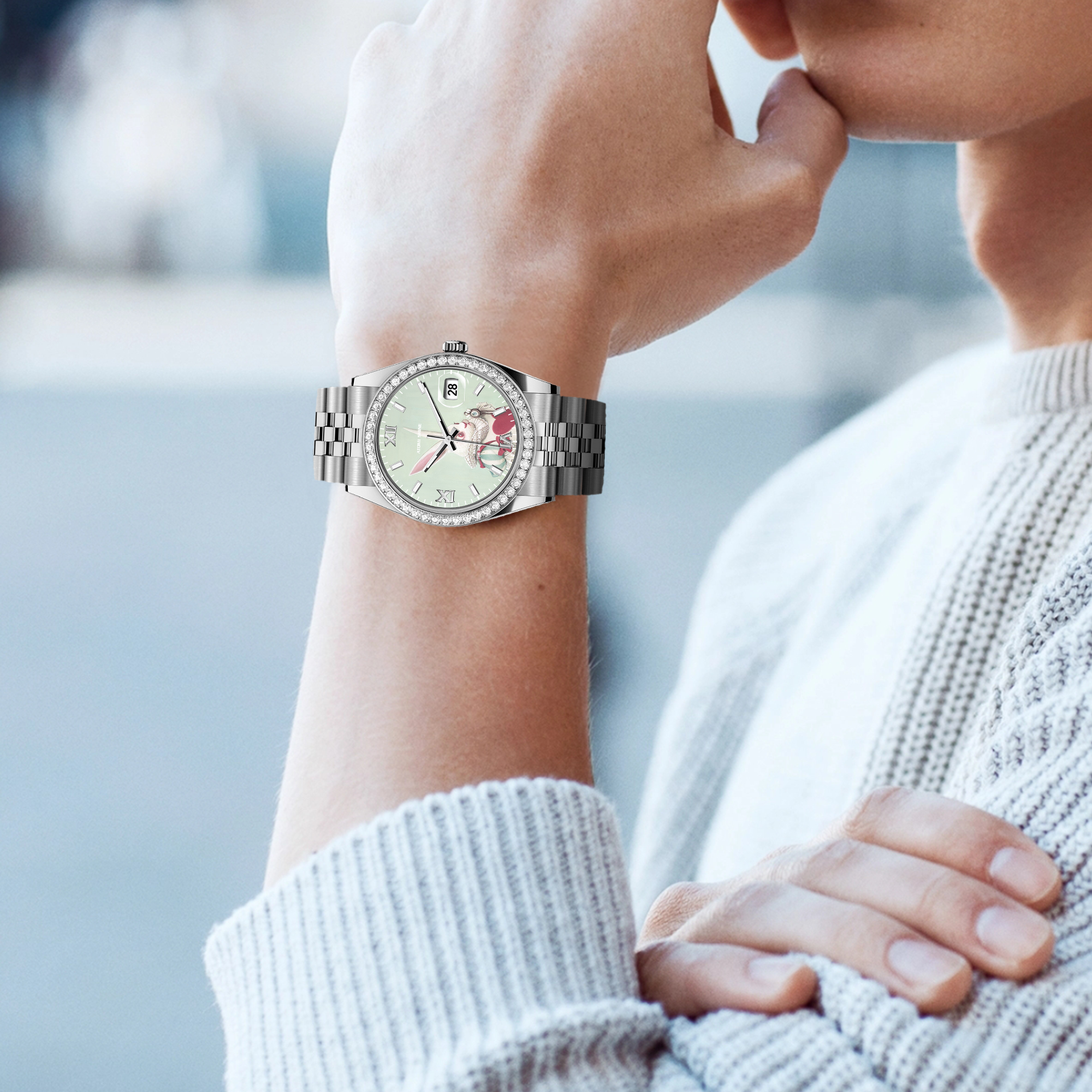 EONDATE DIAMOND WATCH