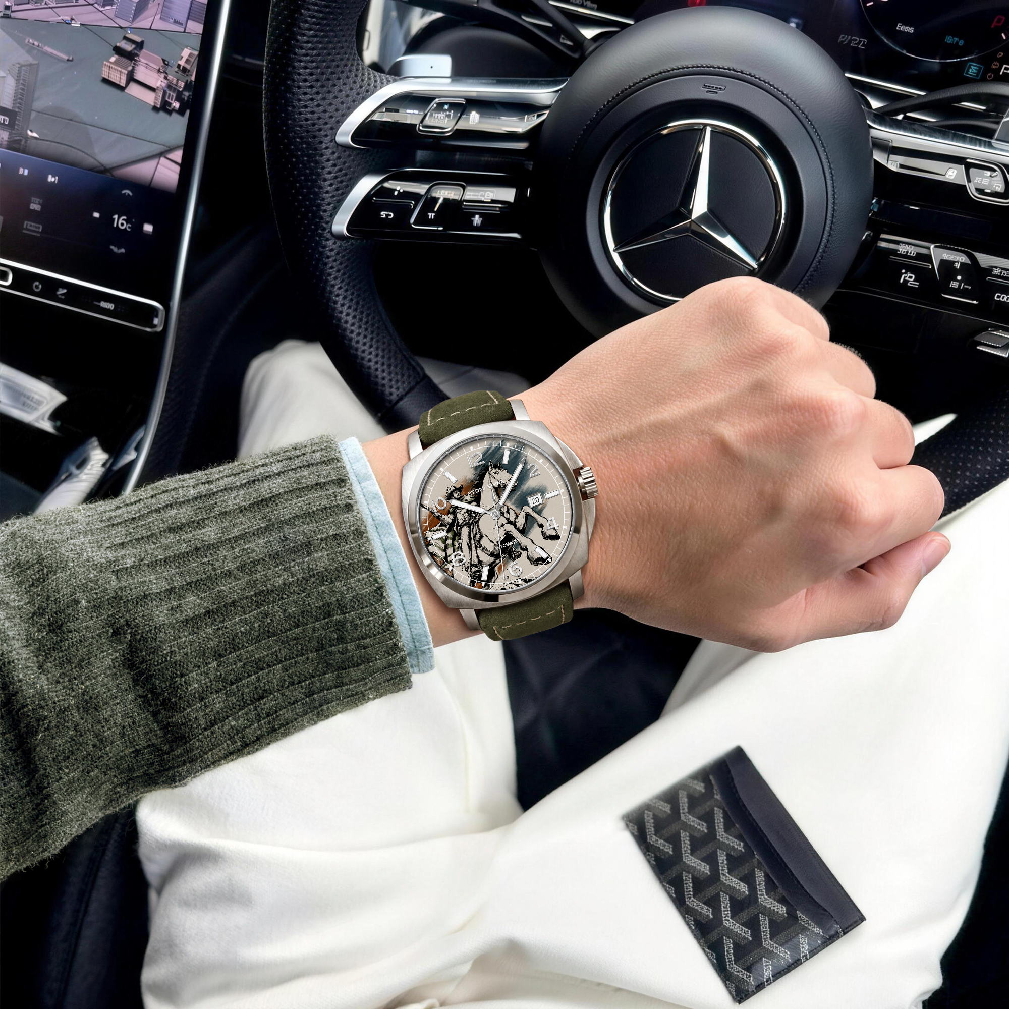 NOCTIS LEATHER WATCH