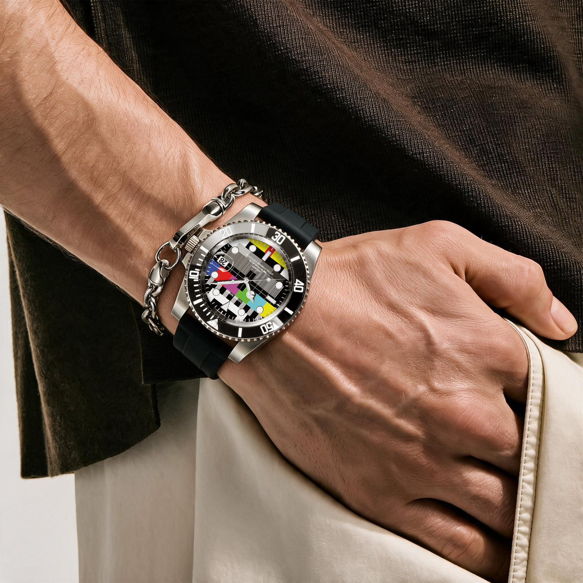 HYDROCORE Fluoro Armbanduhr