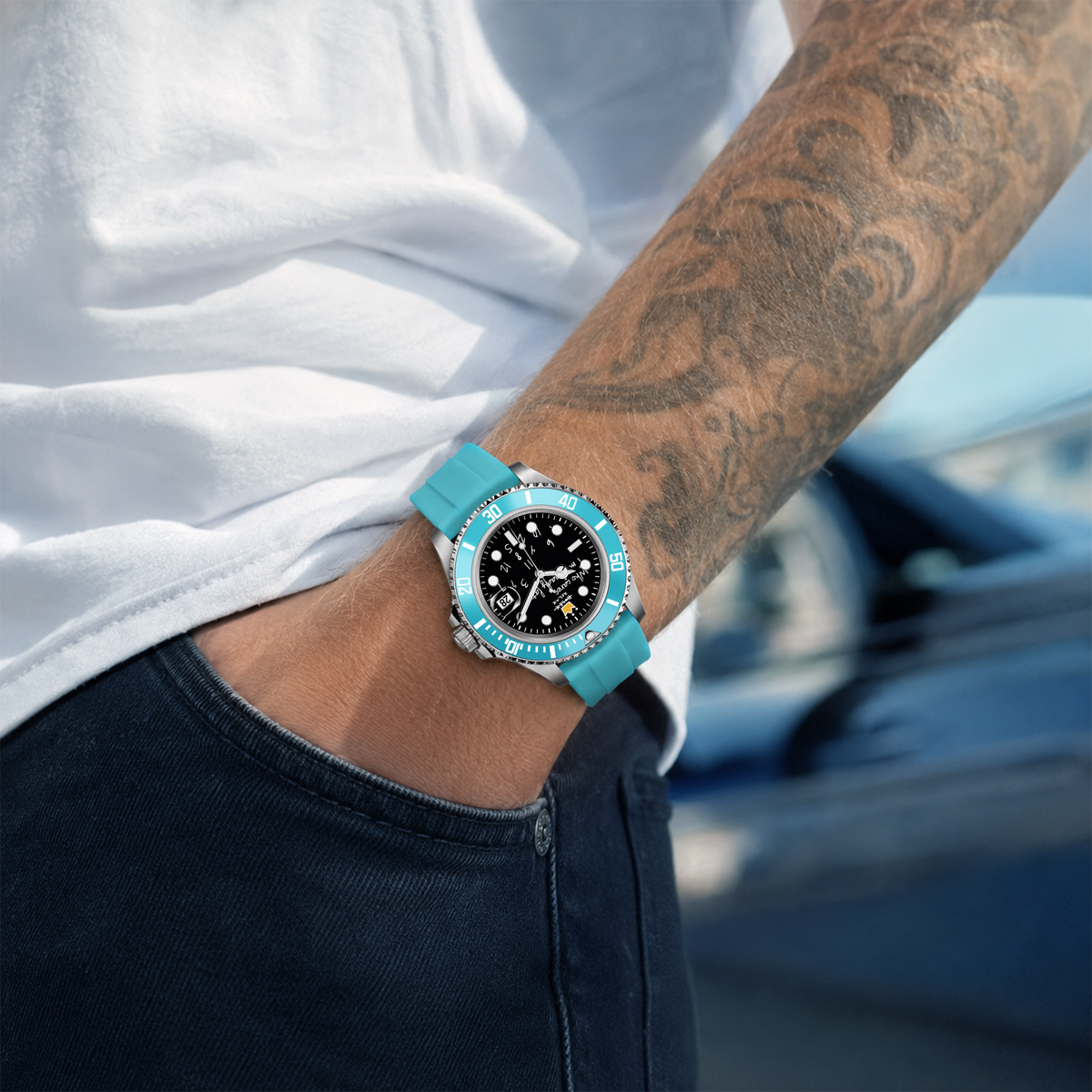 RELOJ FLUOR HIDROCORE