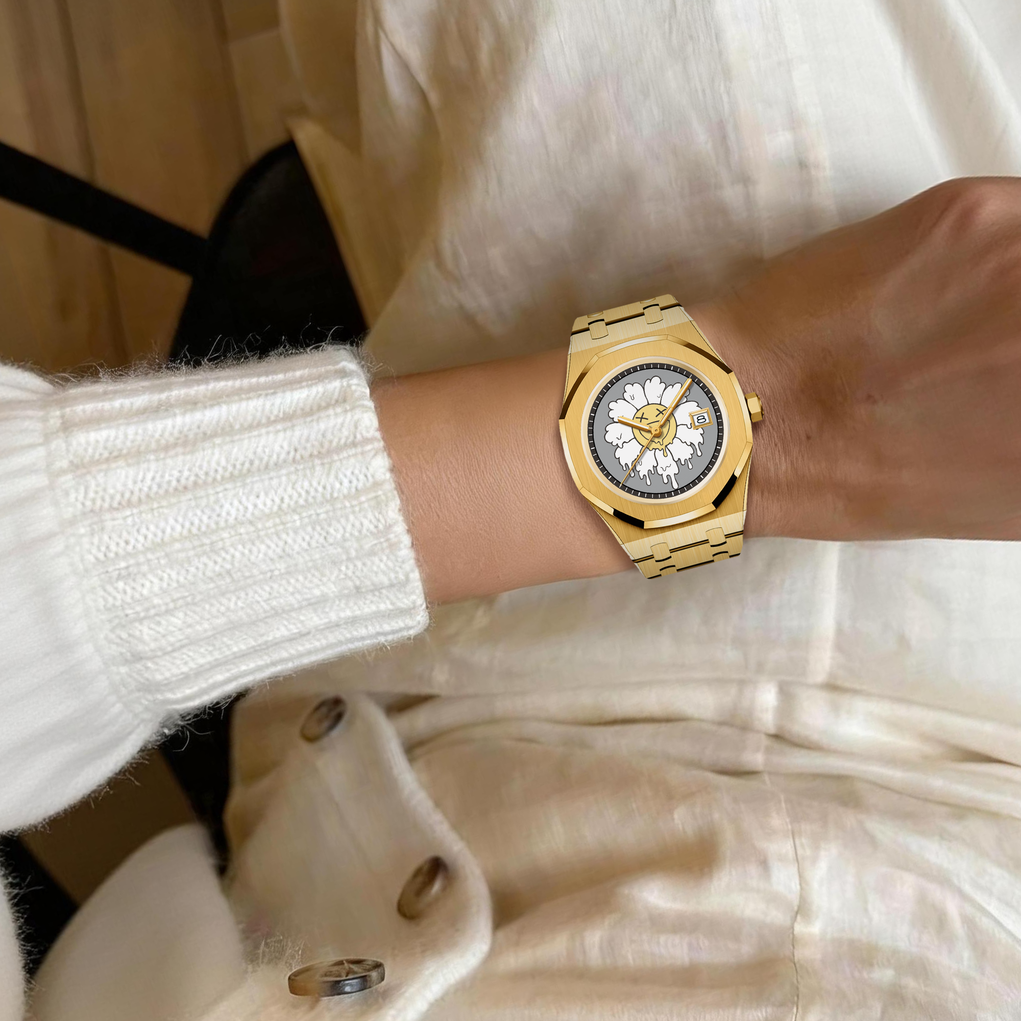 RELOJ CLÁSICO OCTAFORMA