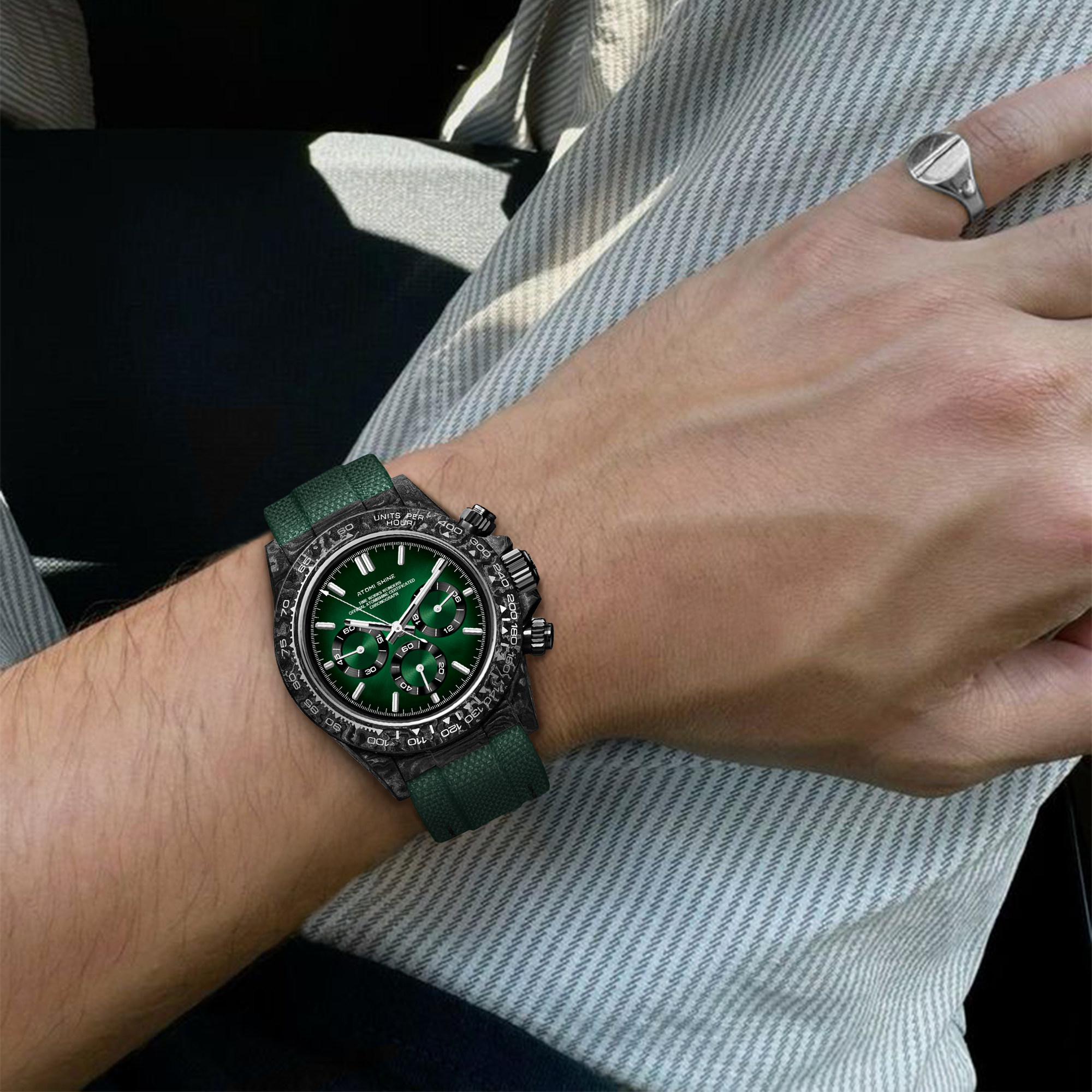 RELOJ DE FIBRA DE CARBONO VELOCIREX