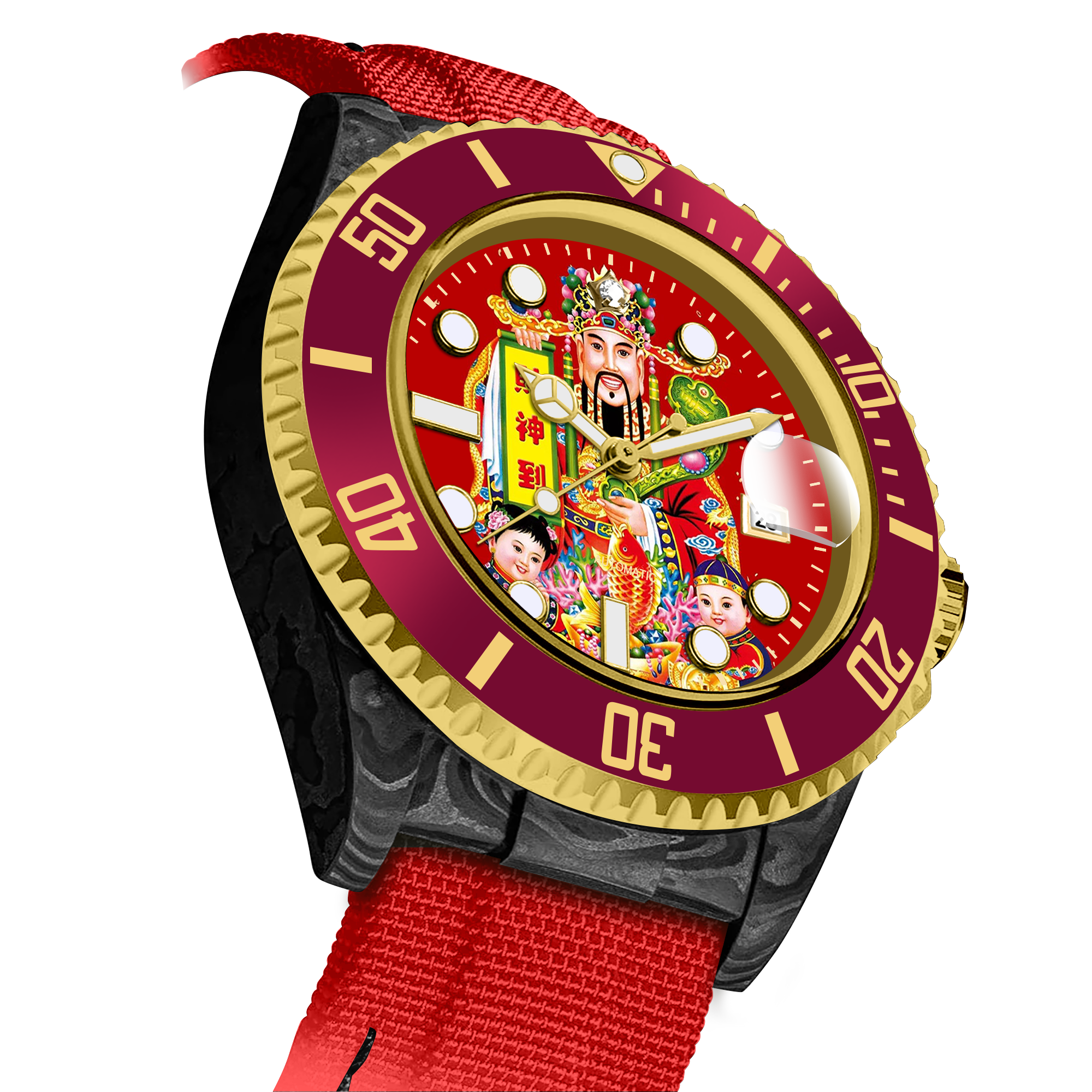 RELOJ DE FIBRA DE CARBONO HYDROCORE