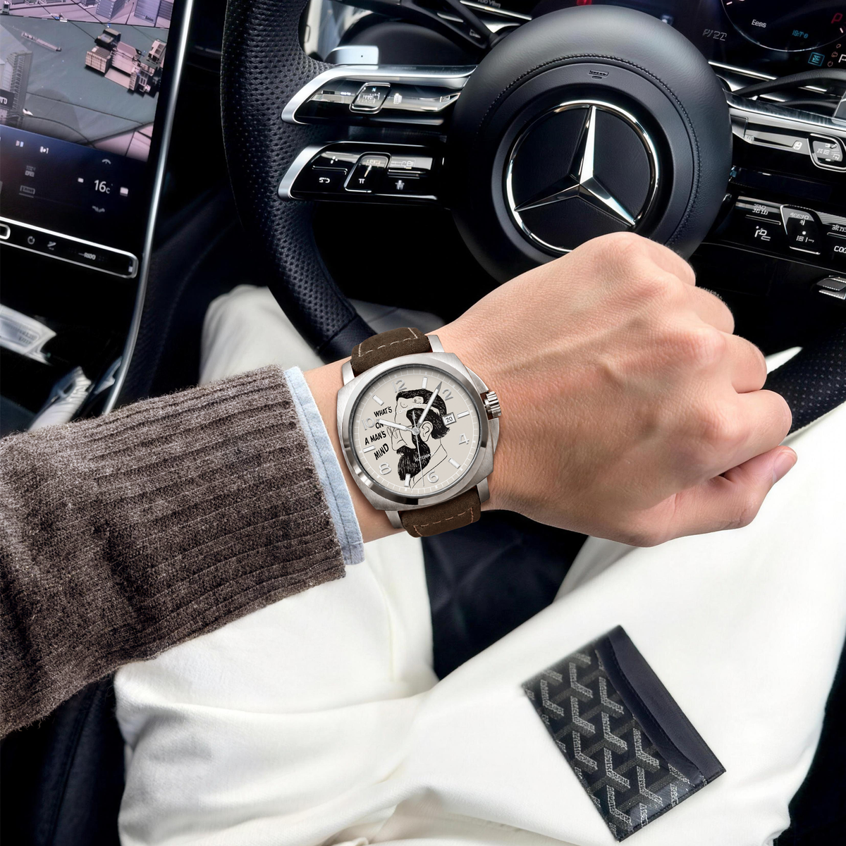 NOCTIS Montre en cuir