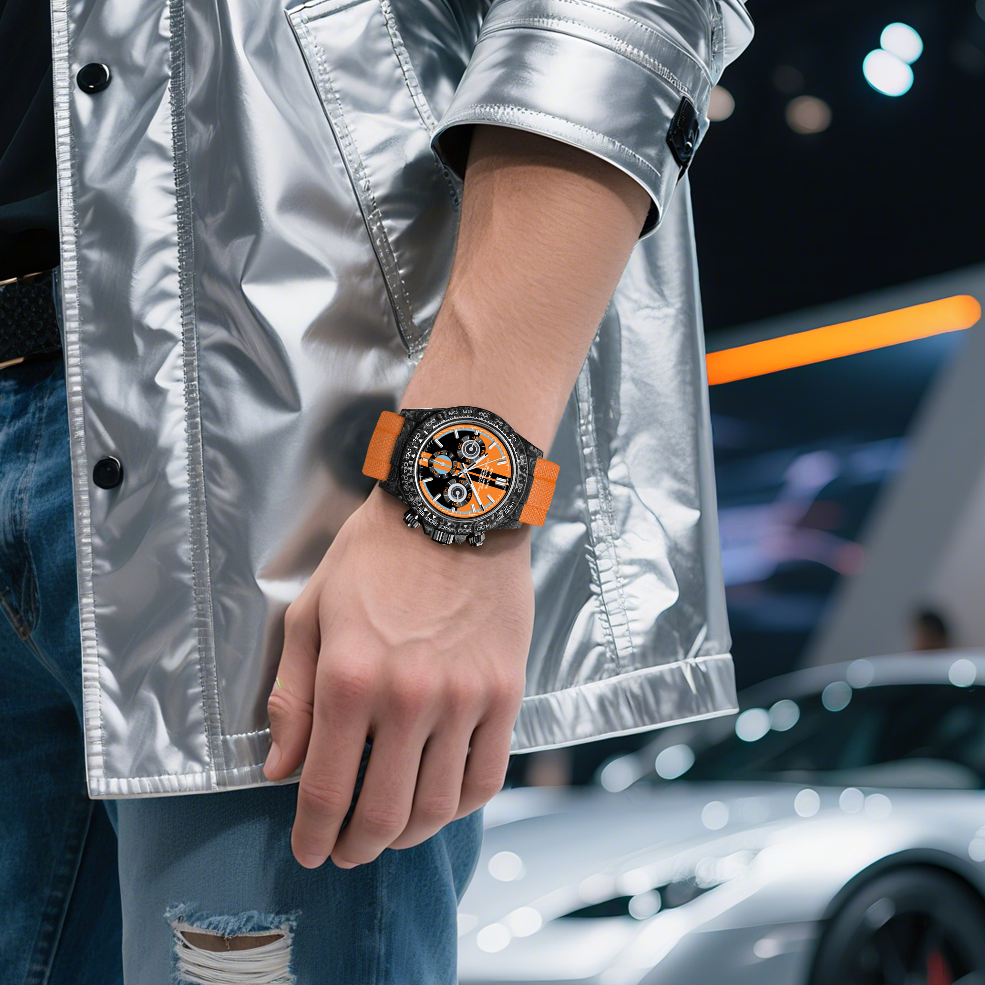 MONTRE VELOCIREX EN FIBRE DE CARBONE