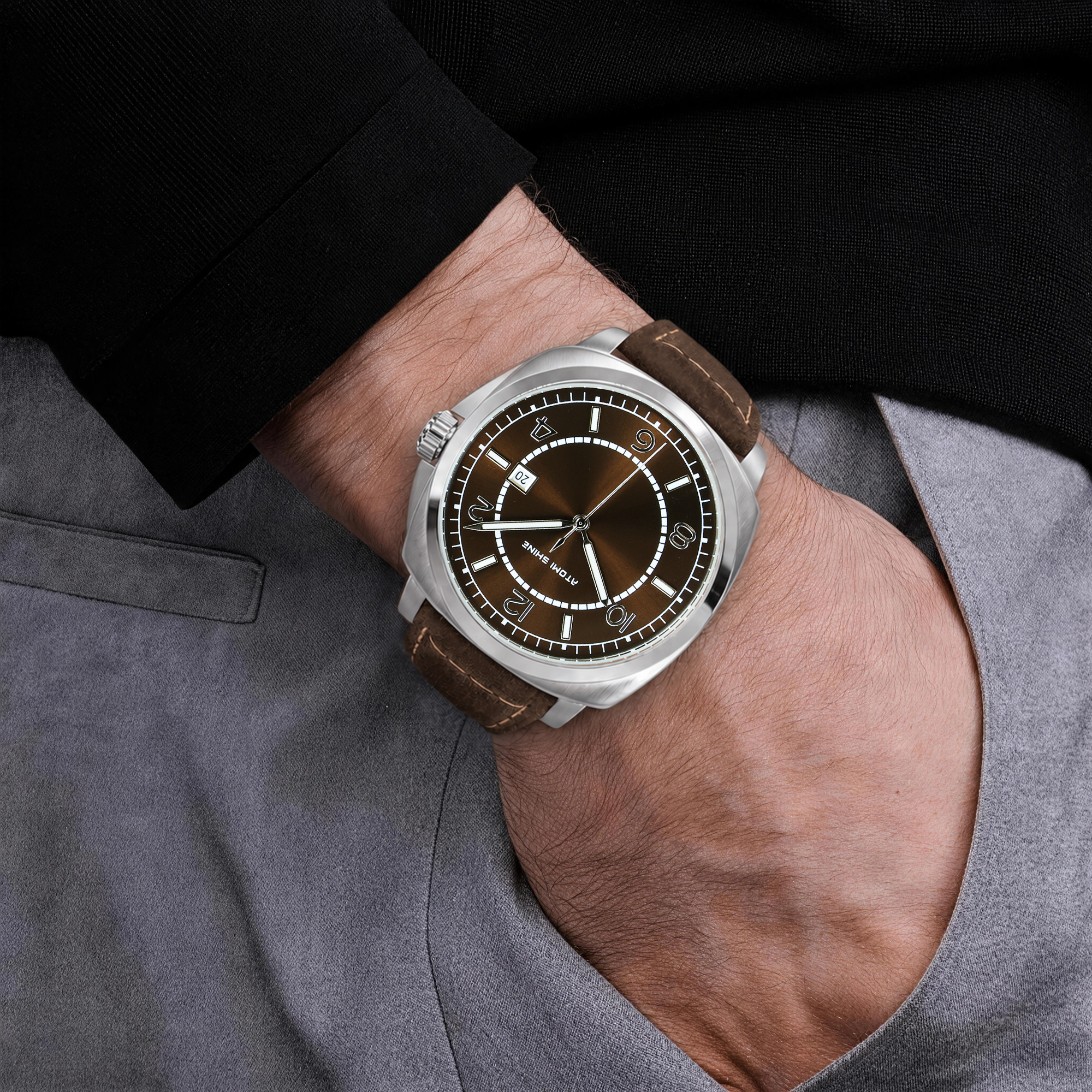 NOCTIS LEATHER WATCH