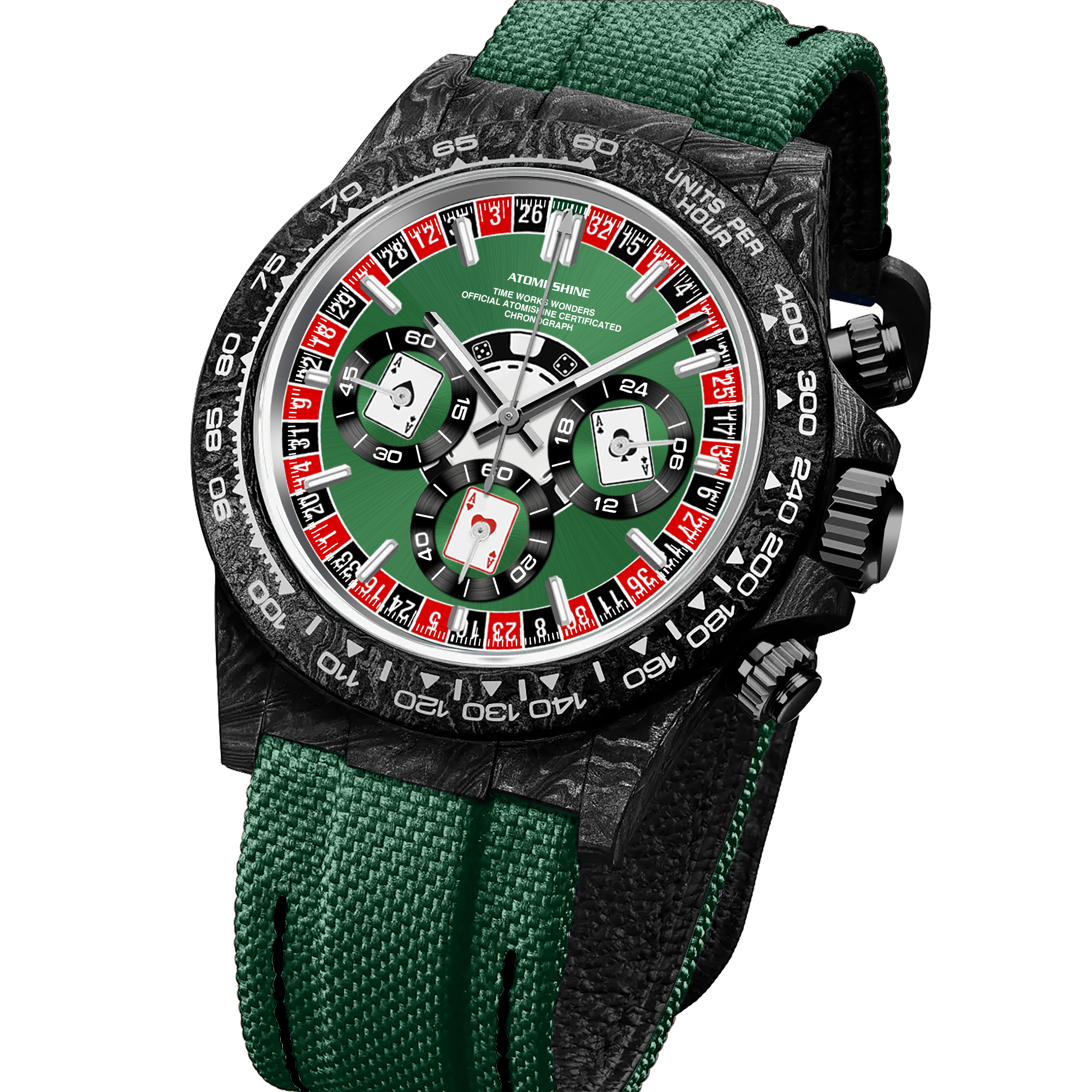 MONTRE VELOCIREX EN FIBRE DE CARBONE