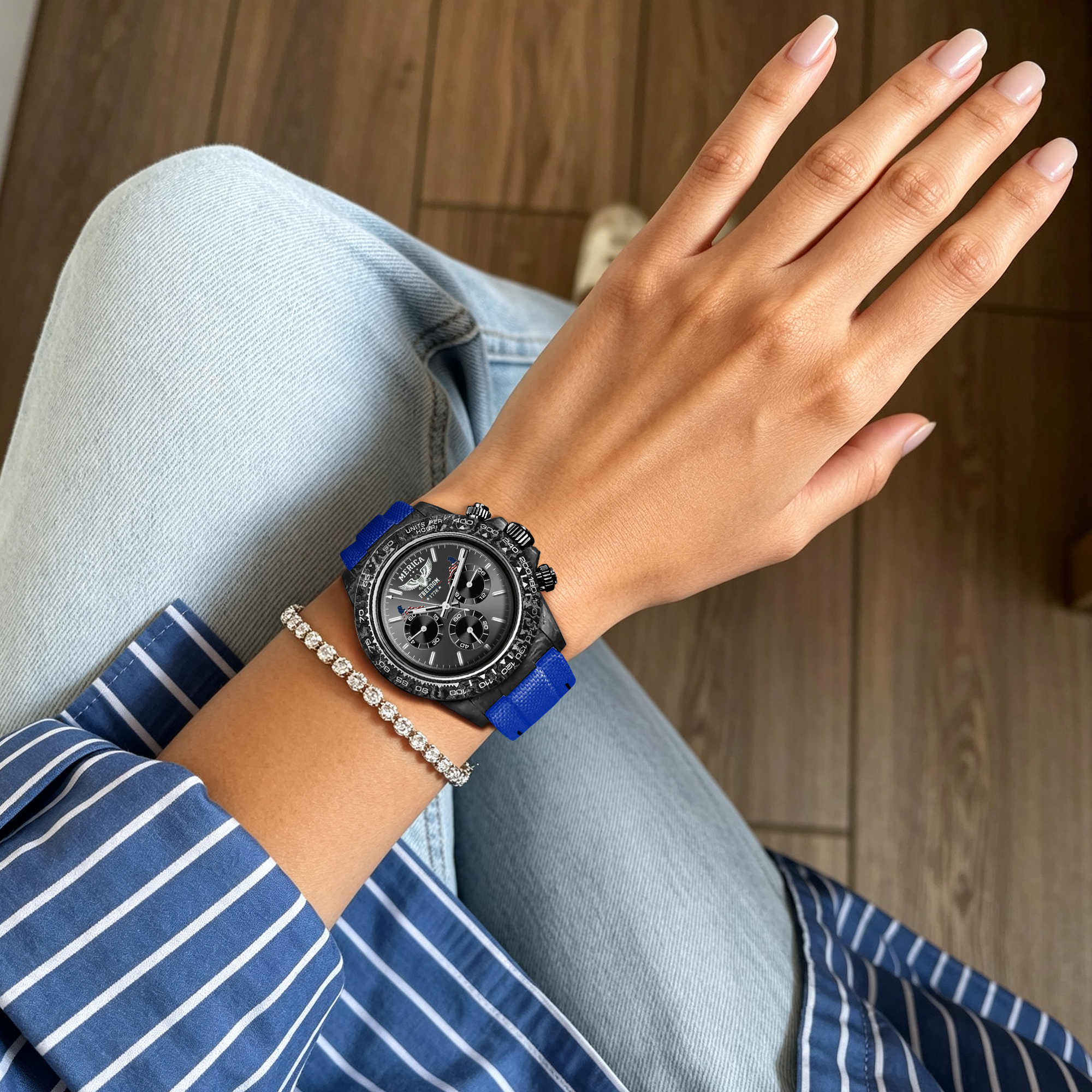 Montre VELOCIREX en fibre de carbone