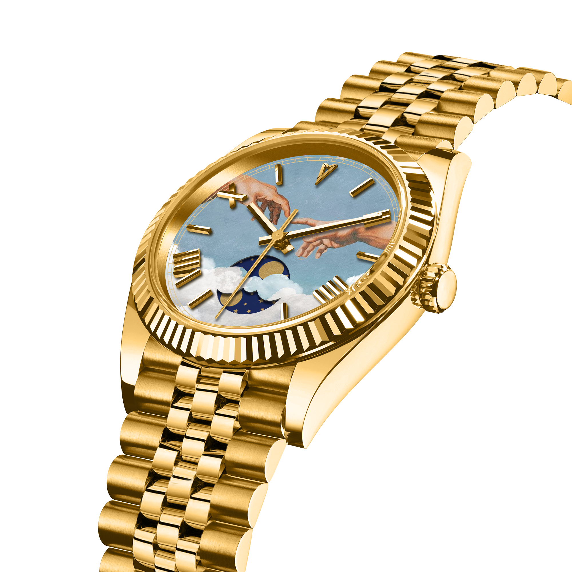 EONDATE MAXI MOON-PHASE WATCH