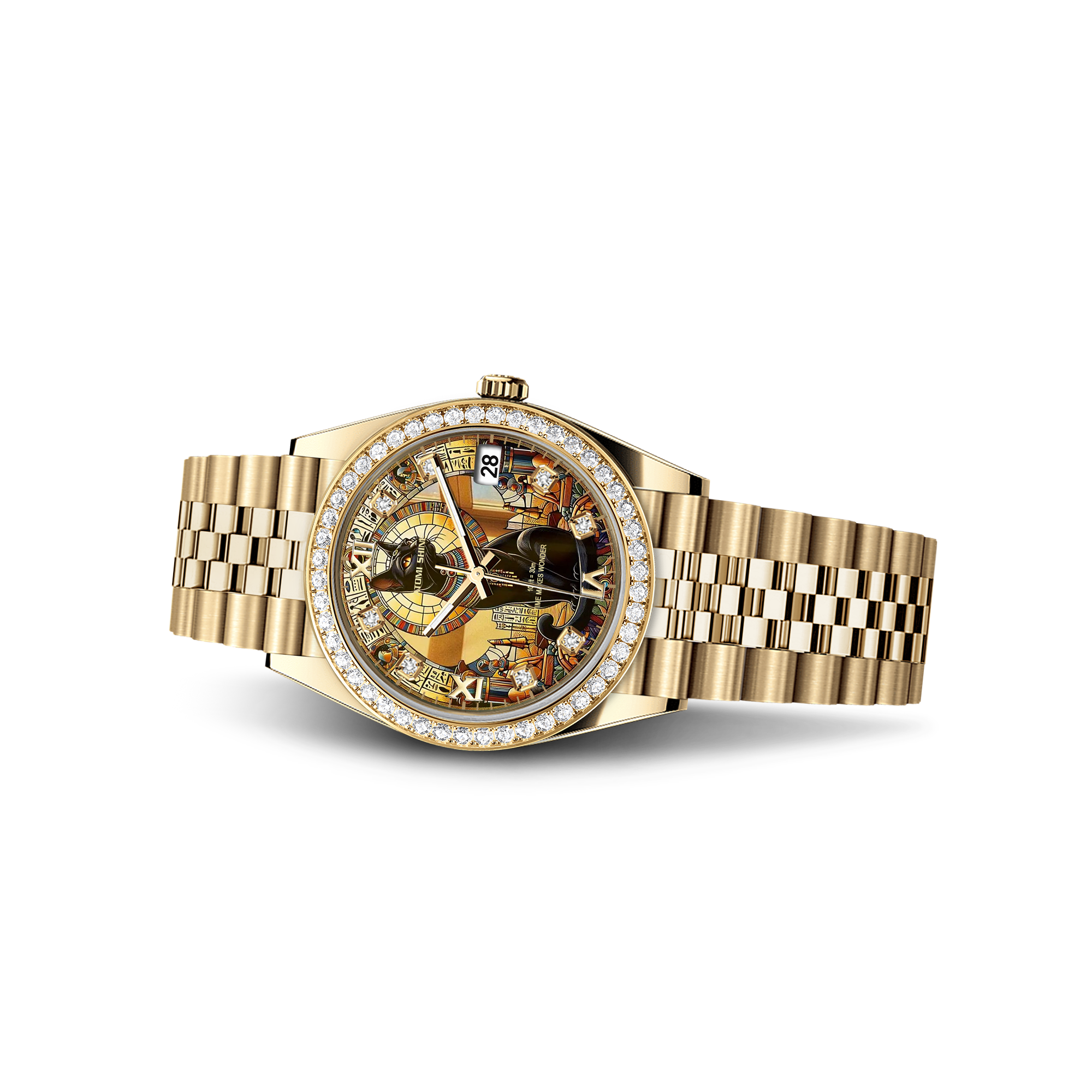 Tagebuch Diamant Uhr