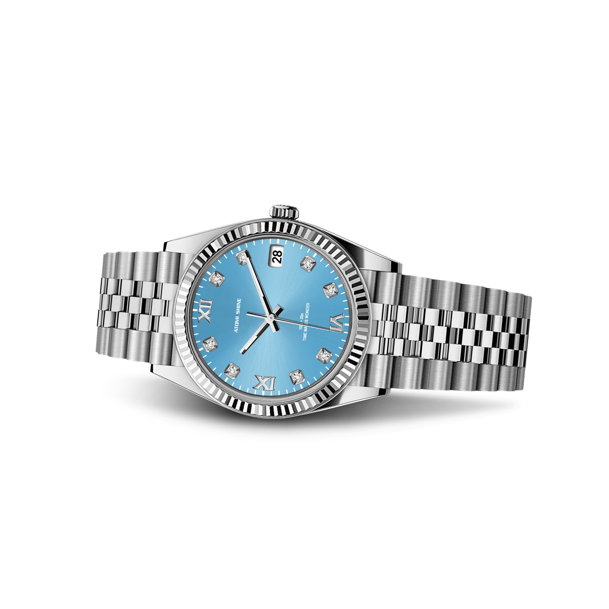 Montre Classique Diamant Diary