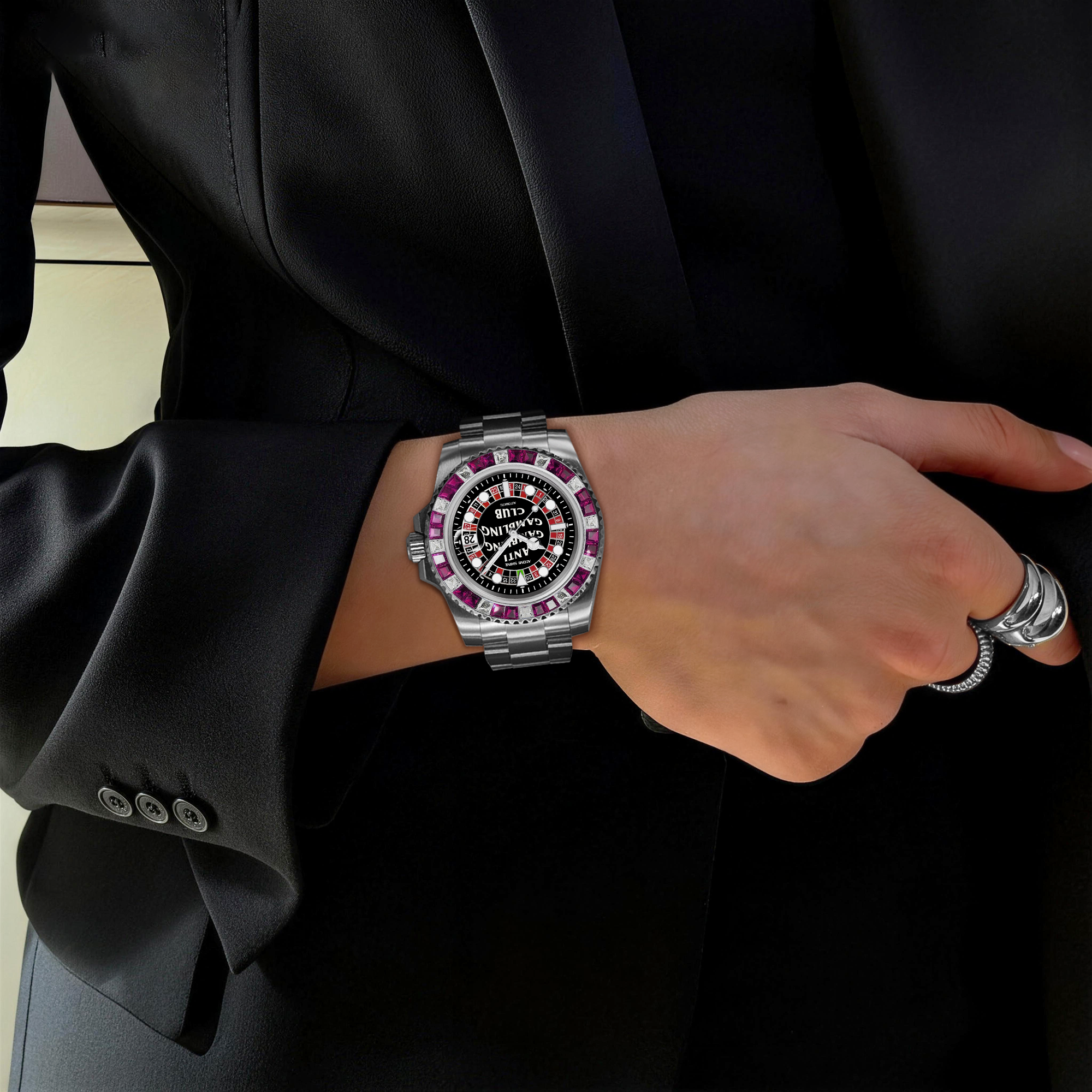 RELOJ DE PIEDRAS PRECIOSAS HYDROCORE