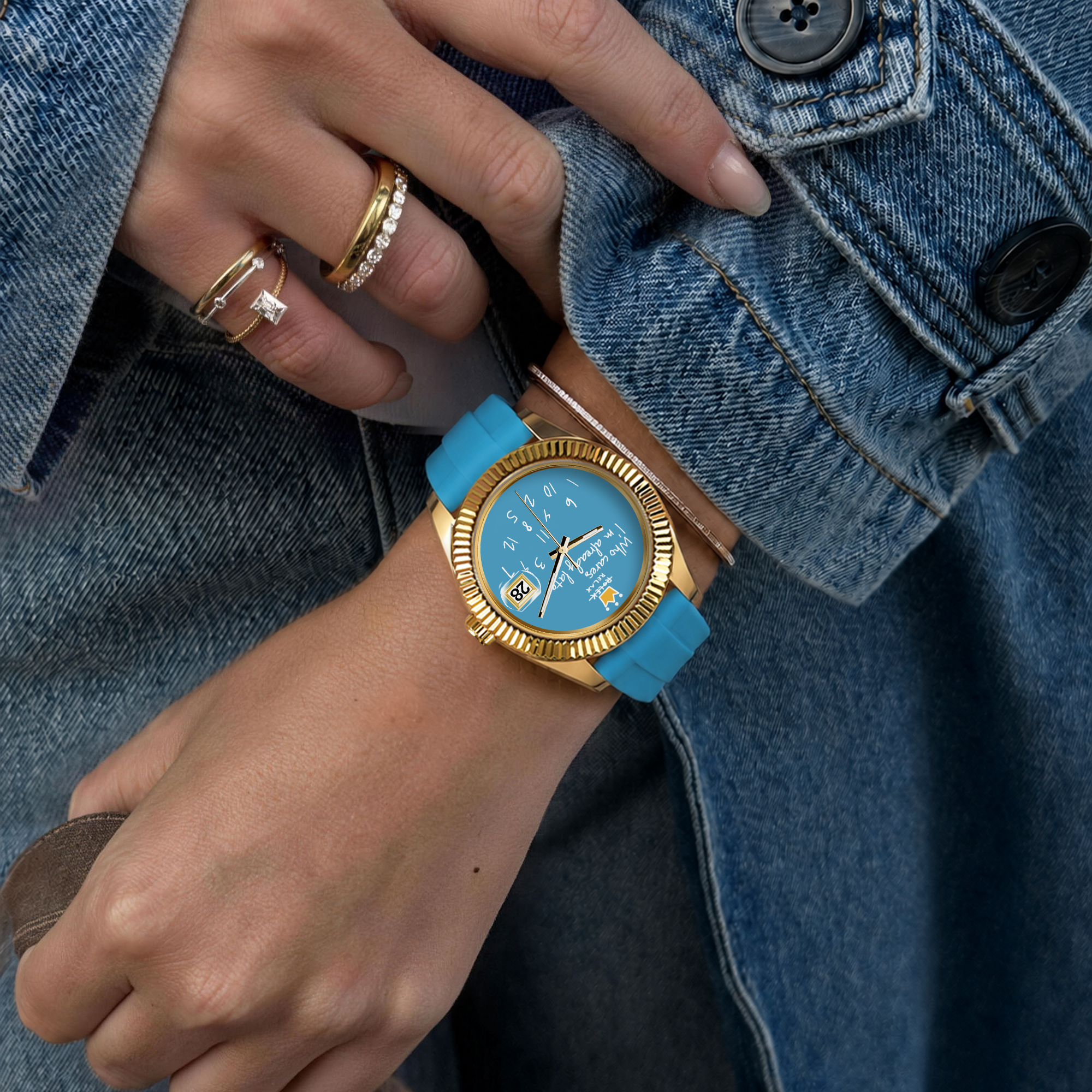 RELOJ DE FLUOR EONDATE MAXI