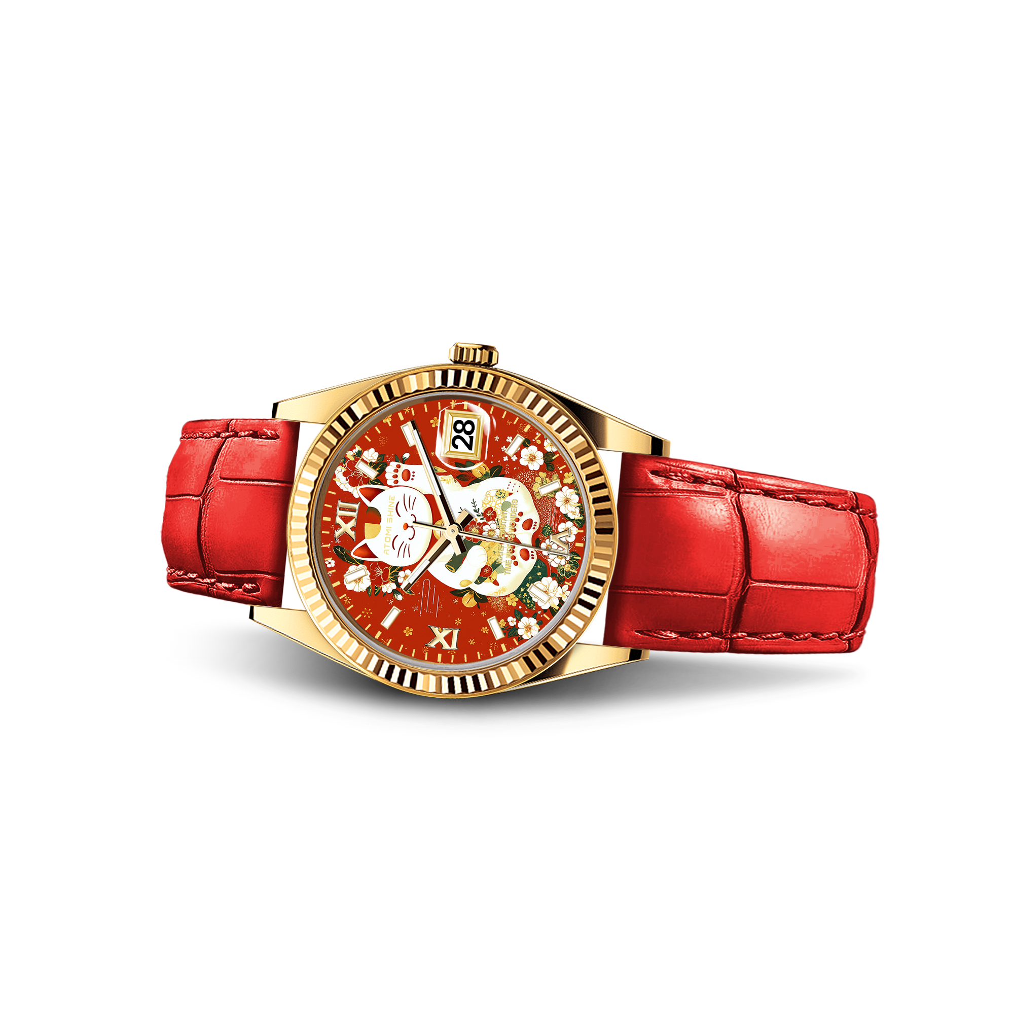 EONDATE CLASSIC LEATHER WATCH