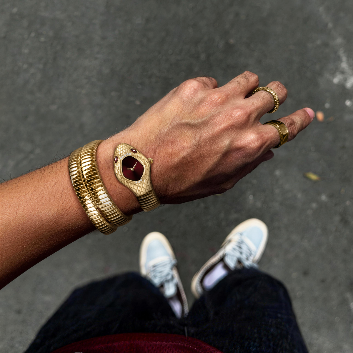 MEDUSA DOUBLE SPIRAL WATCH