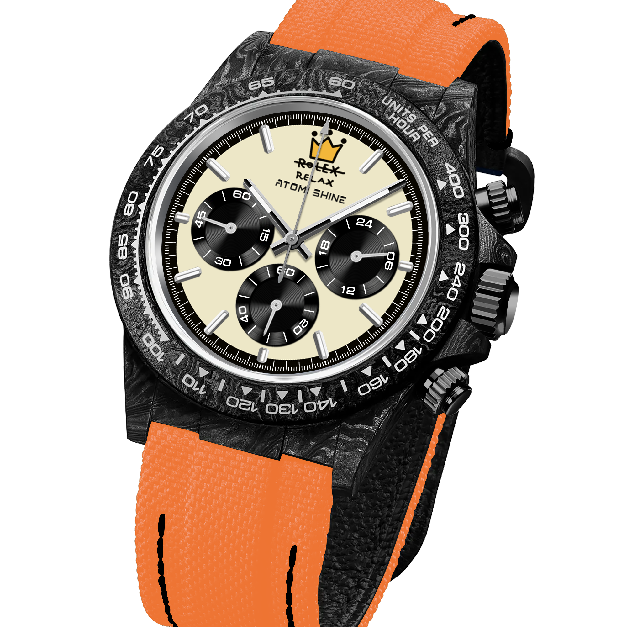 VELOCIREX Armbanduhr aus Kohlefaser