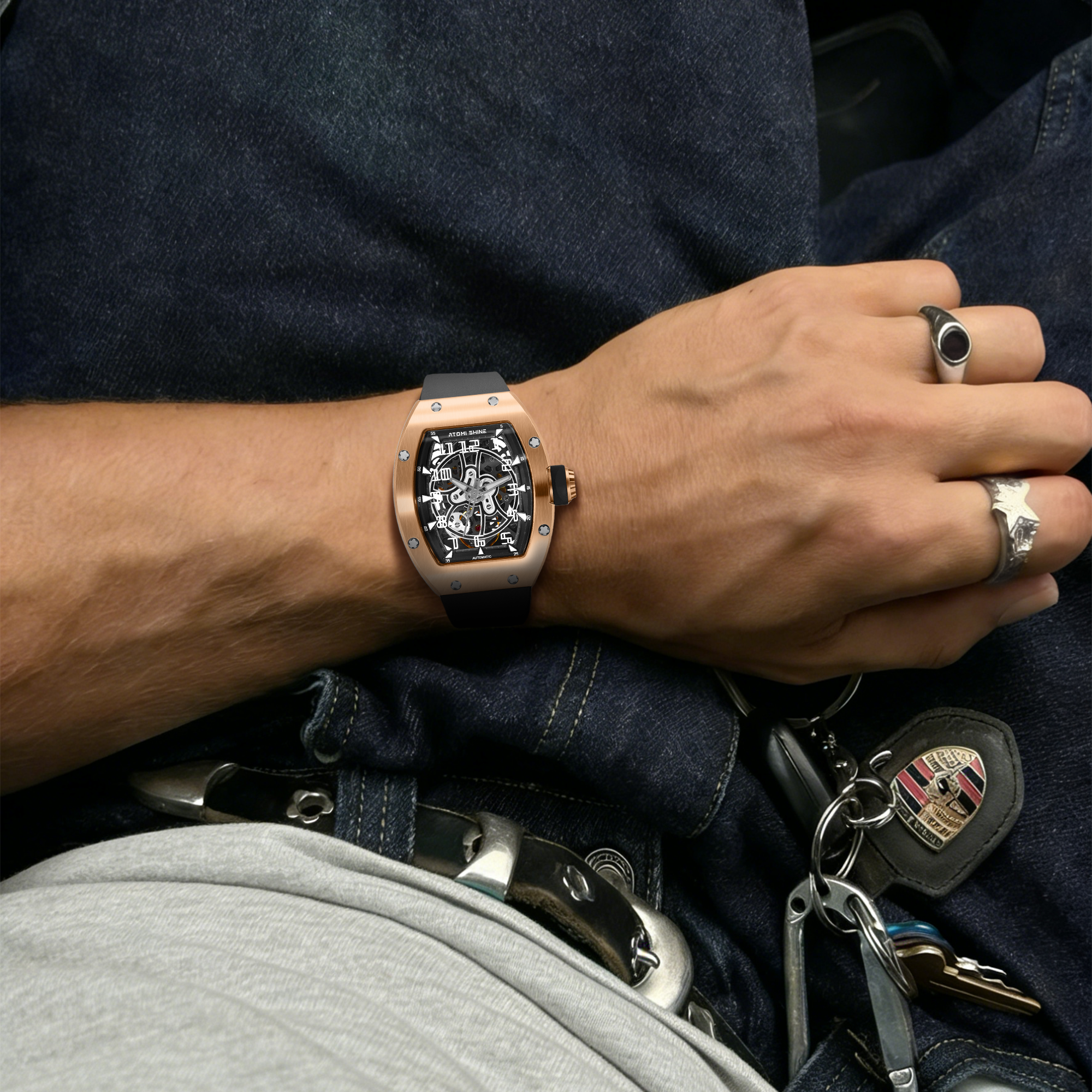 RELOJ DE MOTOR CLÁSICO VOIDFRAME
