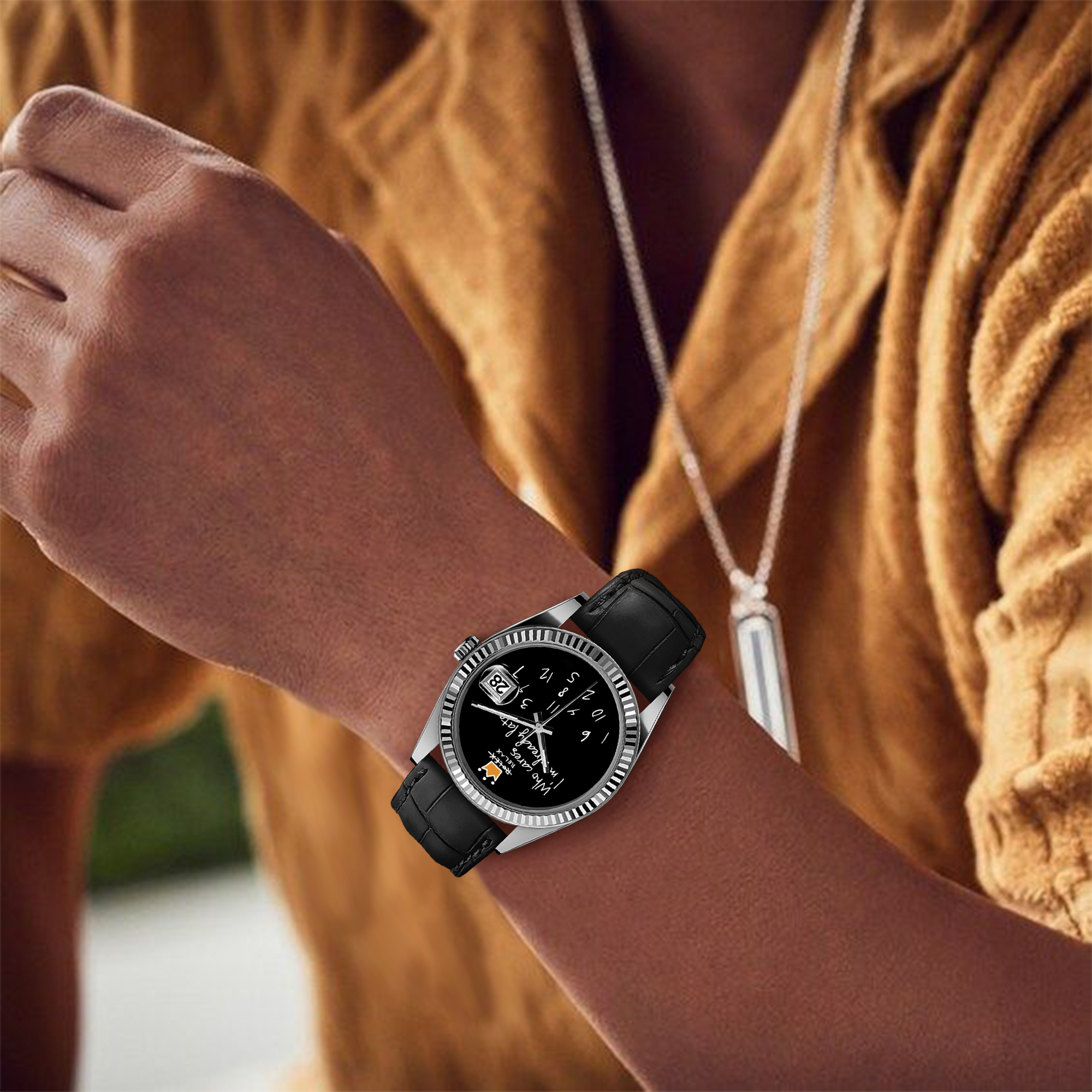 EONDATE CLASSIC LEATHER WATCH