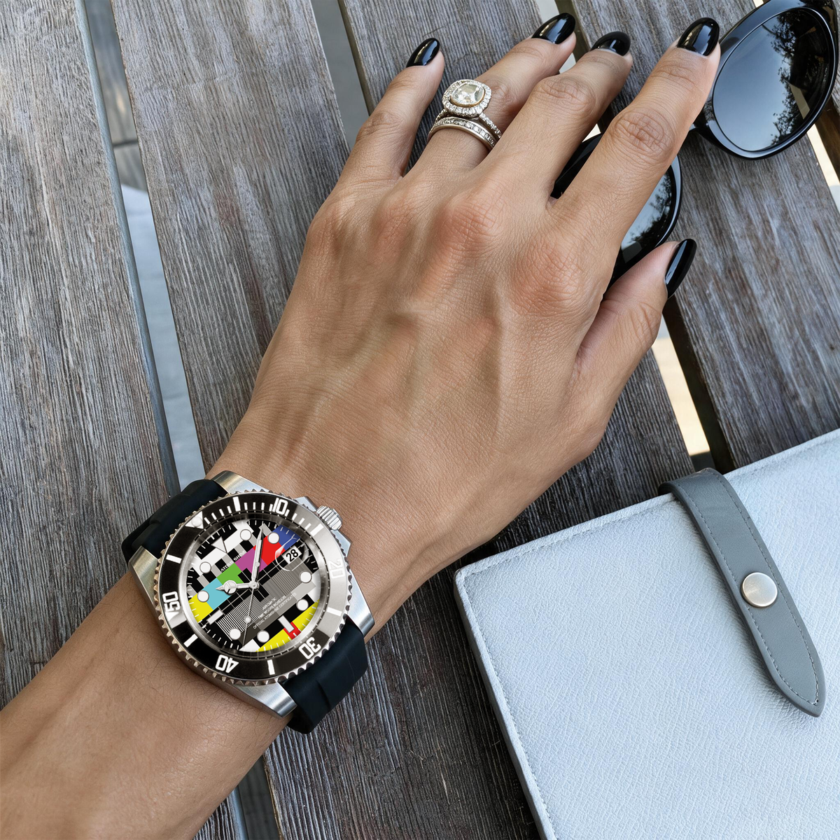 HYDROCORE Fluoro Armbanduhr