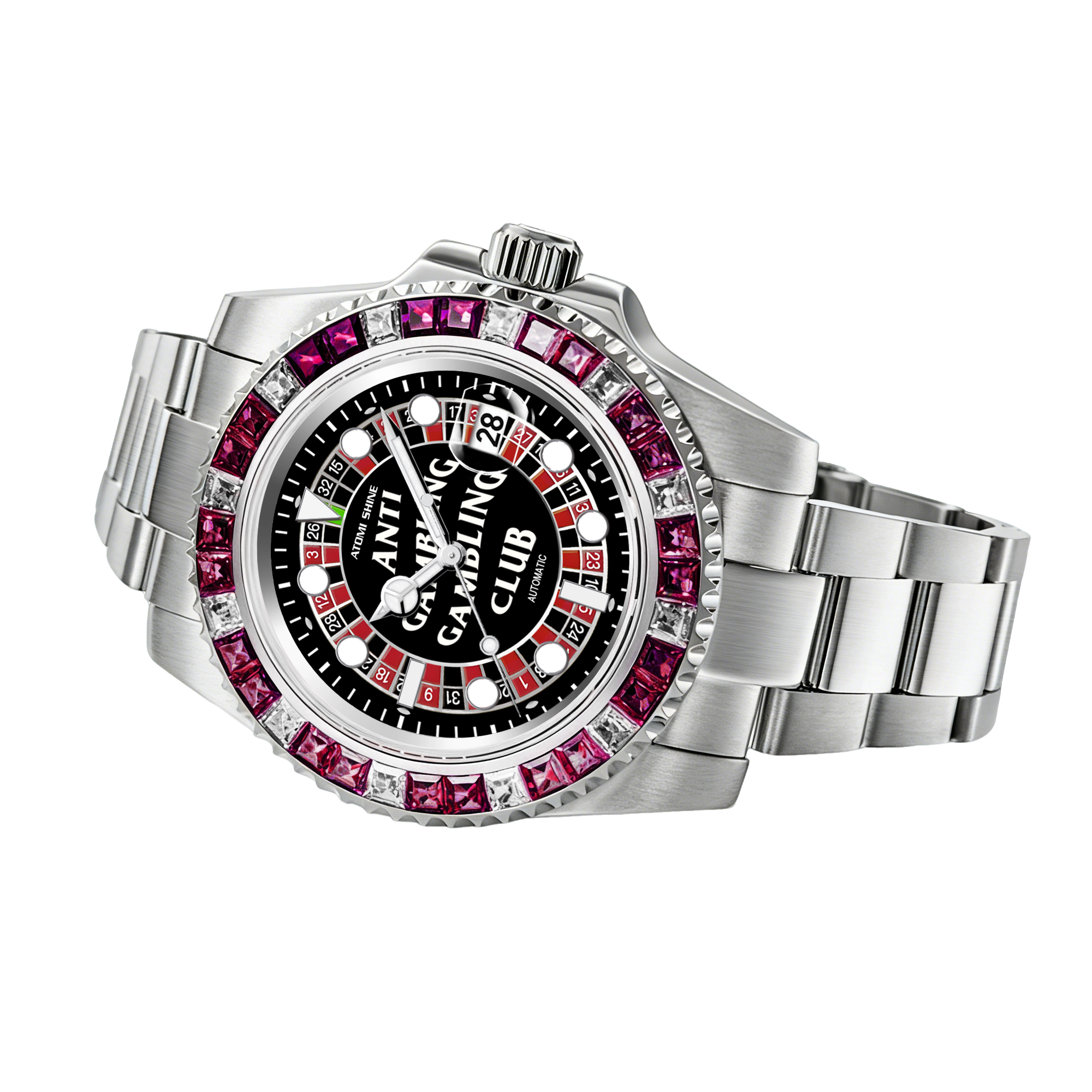 RELOJ DE PIEDRAS PRECIOSAS HYDROCORE