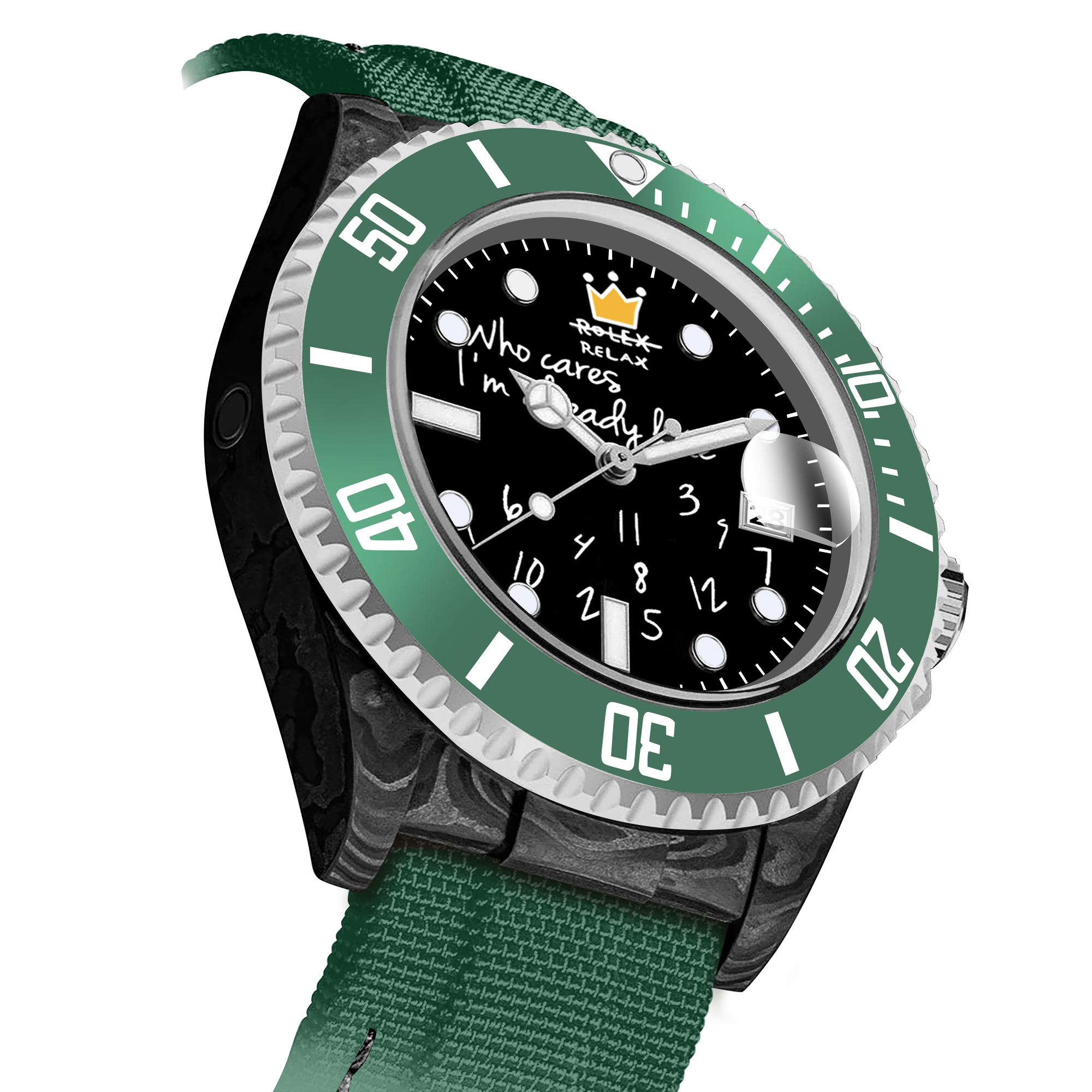 RELOJ DE FIBRA DE CARBONO HYDROCORE