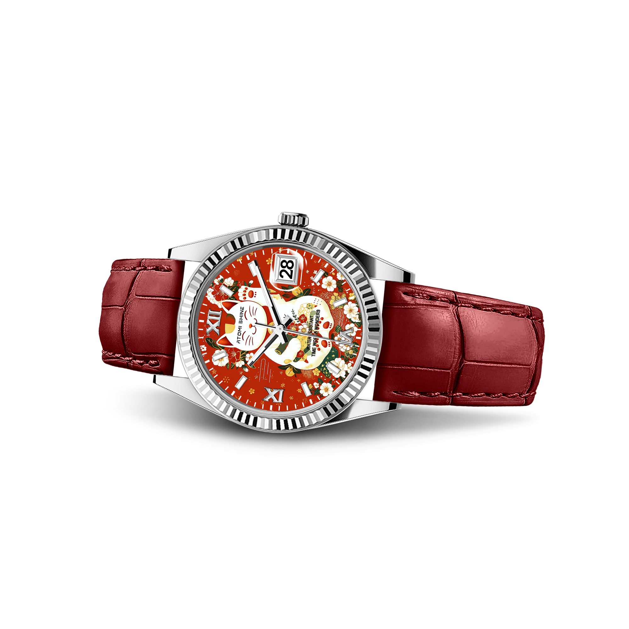 EONDATE CLASSIC LEDERUHR