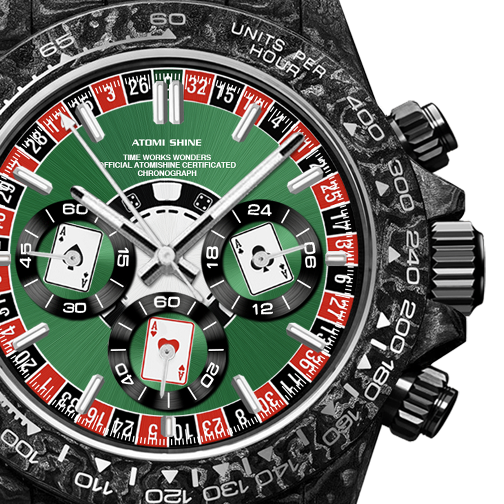 MONTRE VELOCIREX EN FIBRE DE CARBONE