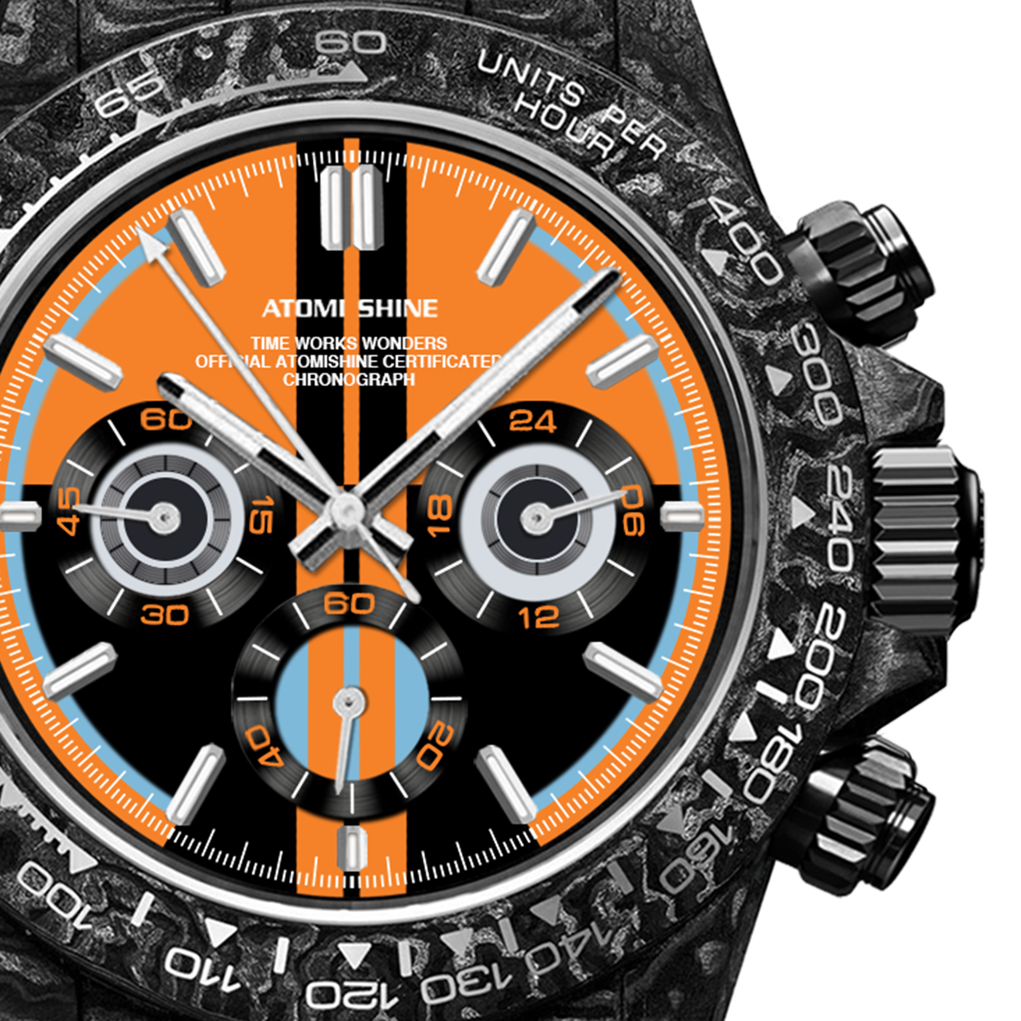MONTRE VELOCIREX EN FIBRE DE CARBONE