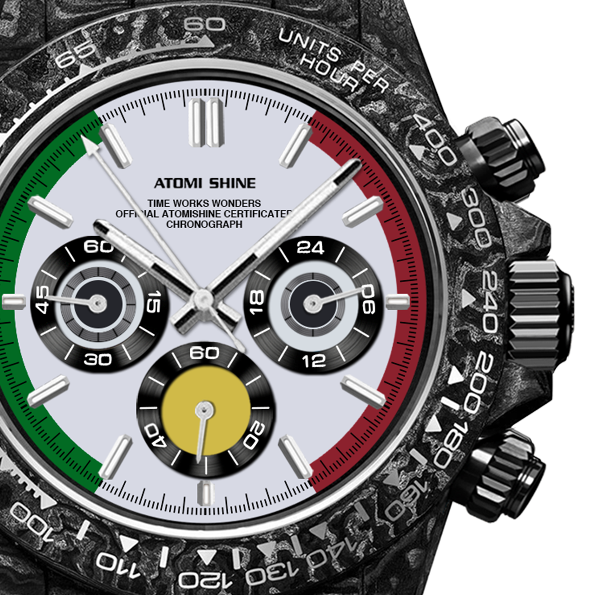 MONTRE VELOCIREX EN FIBRE DE CARBONE