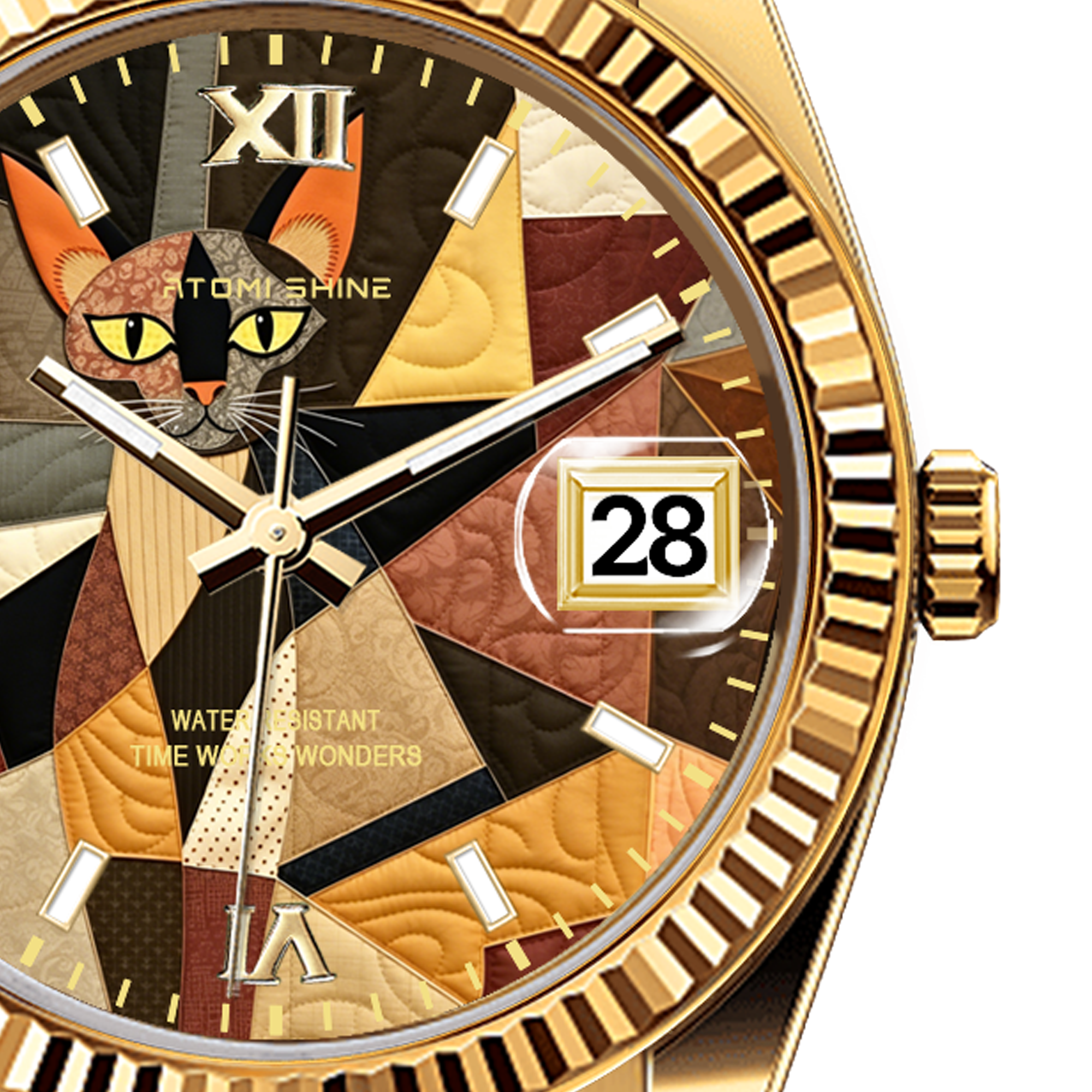 EONDATE Klassische Uhr