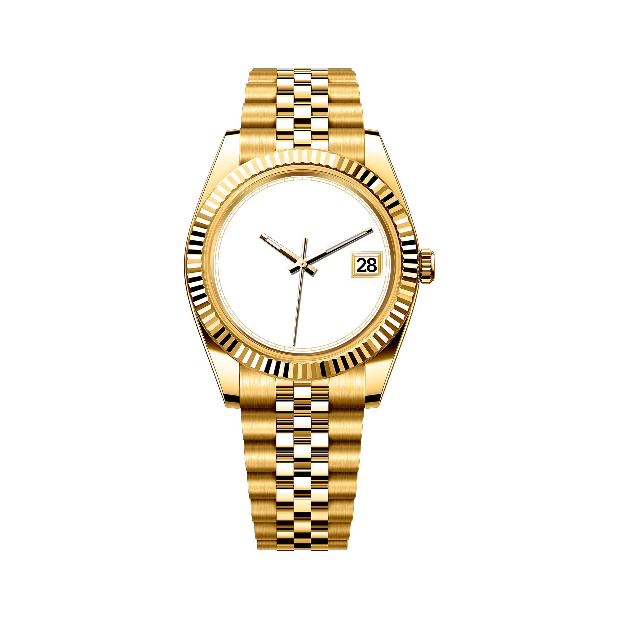 GOLD EONDATE MAXI CLASSIC WATCH CUSTOMIZE