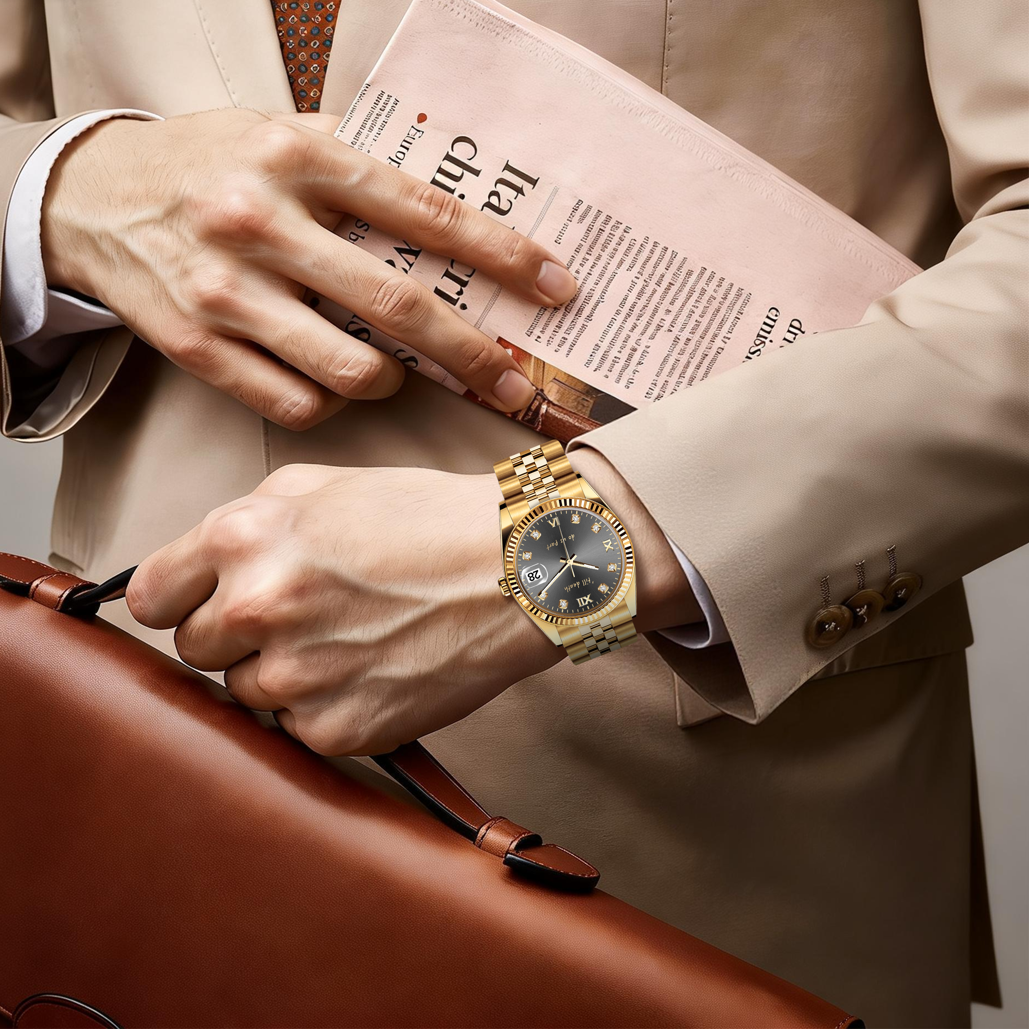 EONDATE CLASSIC DIAMOND WATCH