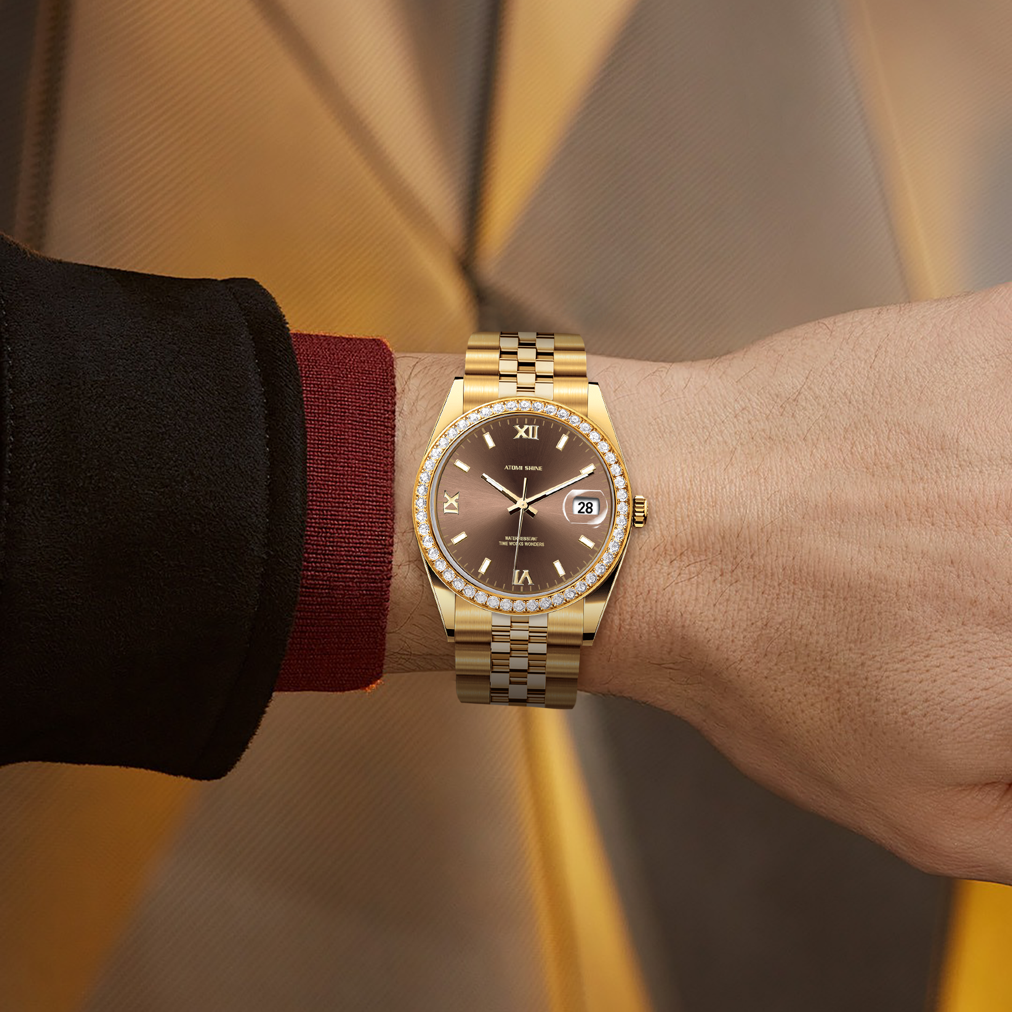 Reloj de diamantes Eondate