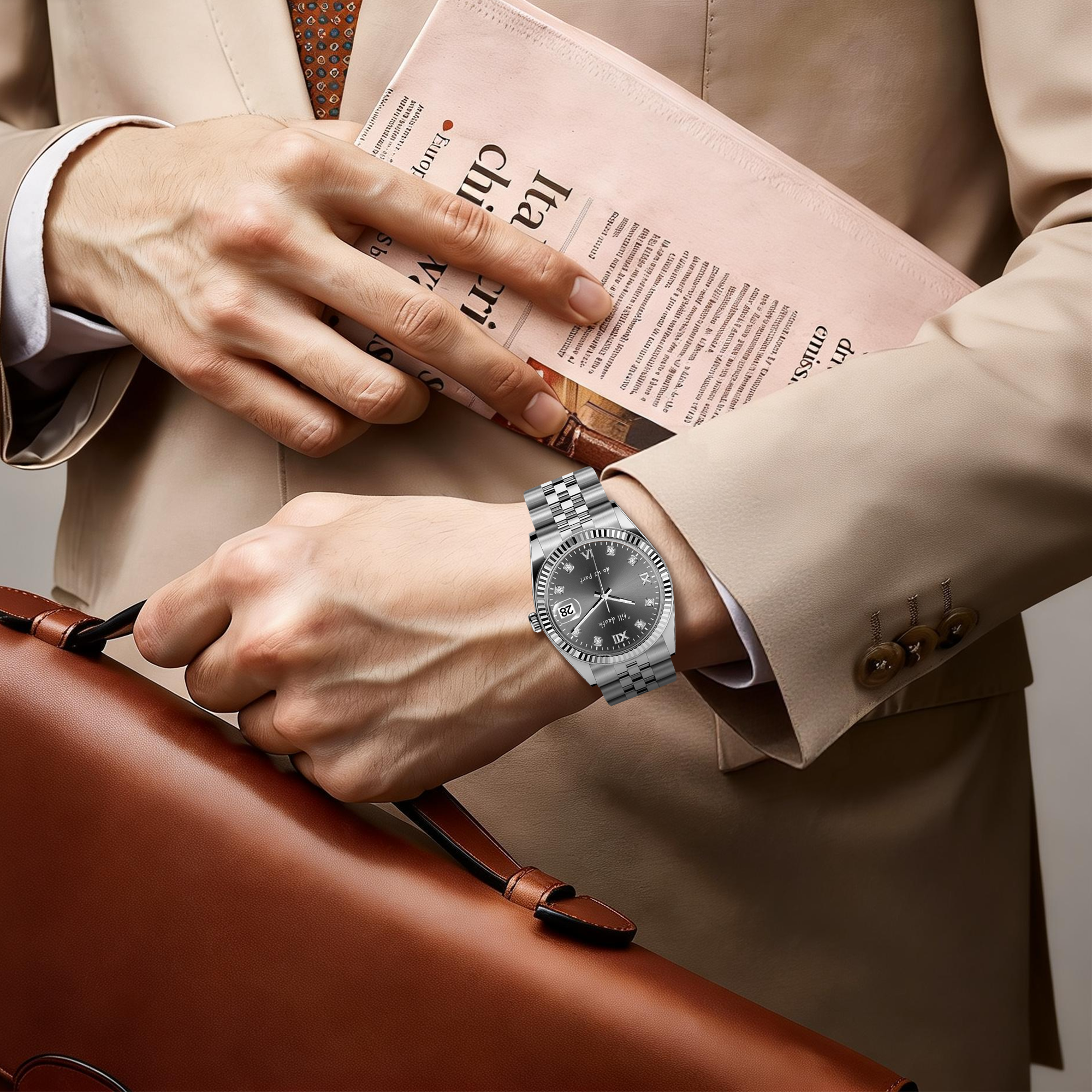 EONDATE CLASSIC DIAMOND WATCH